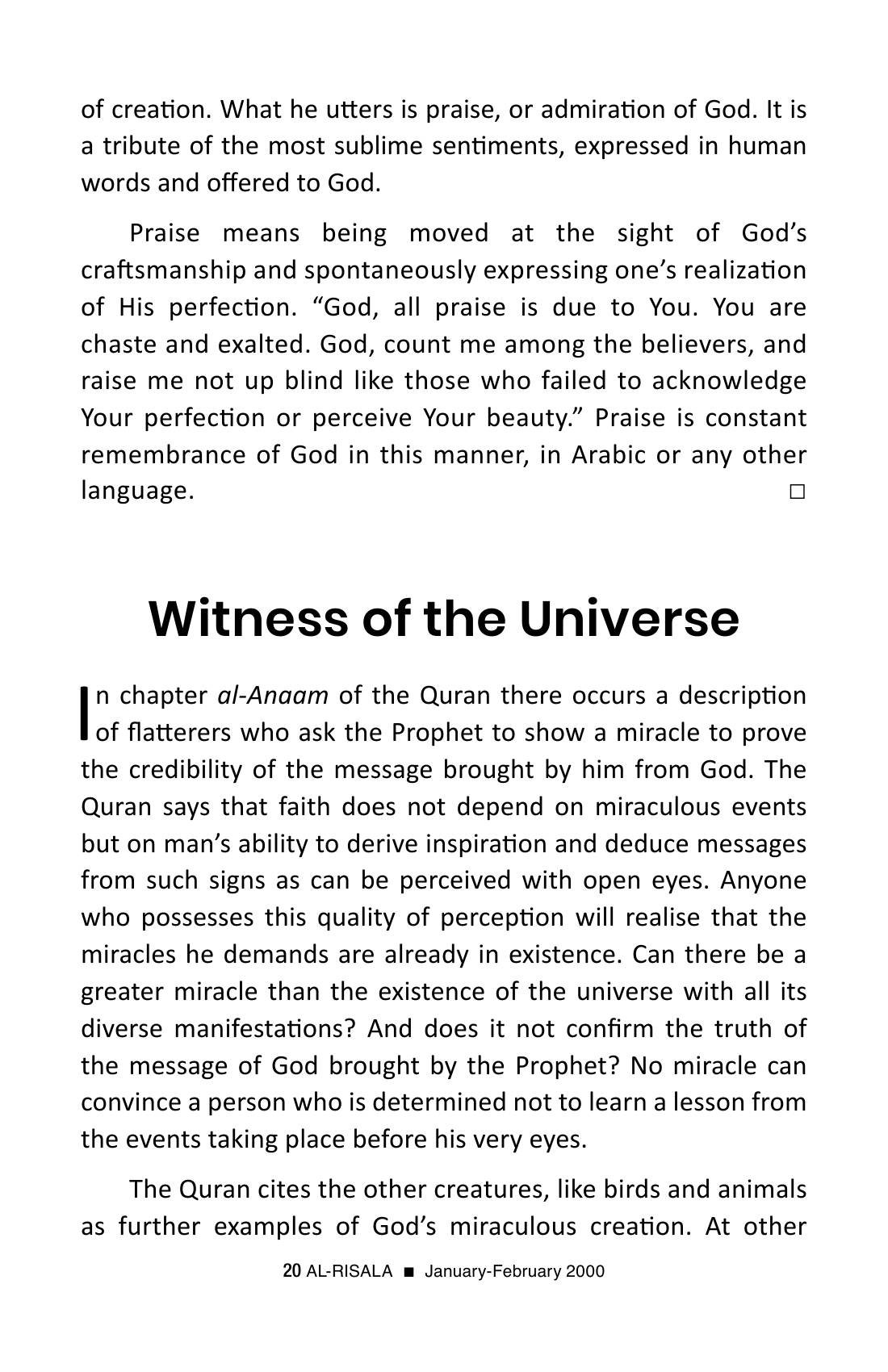 The printed page