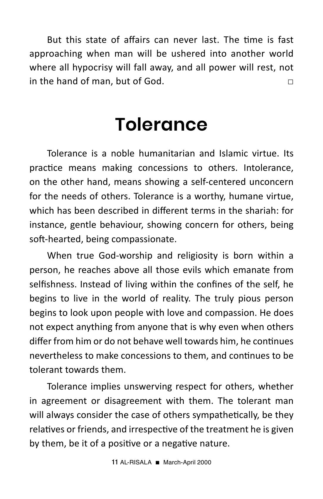 The printed page