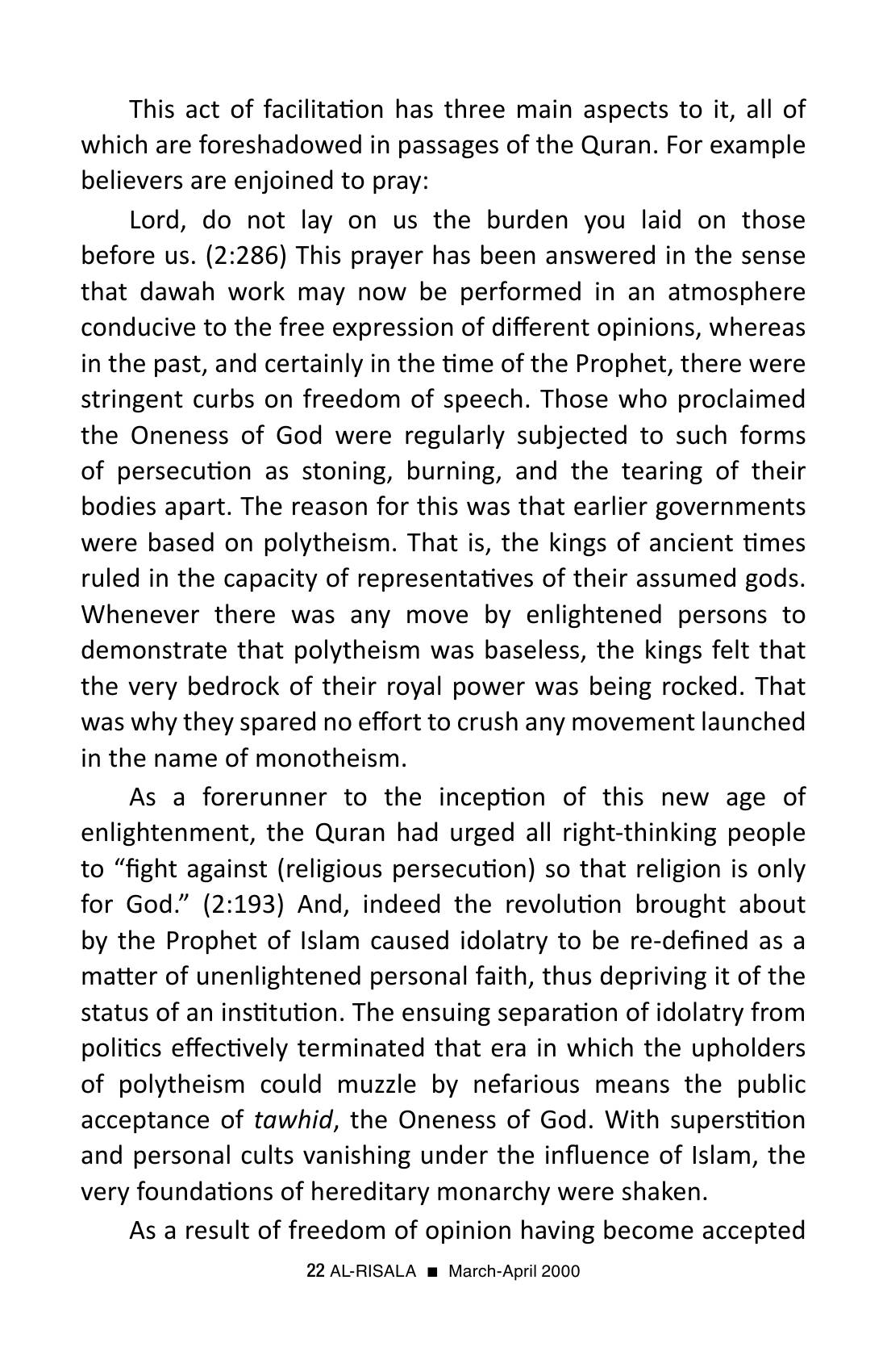 The printed page