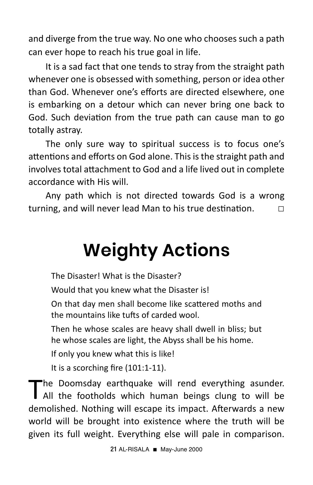 The printed page