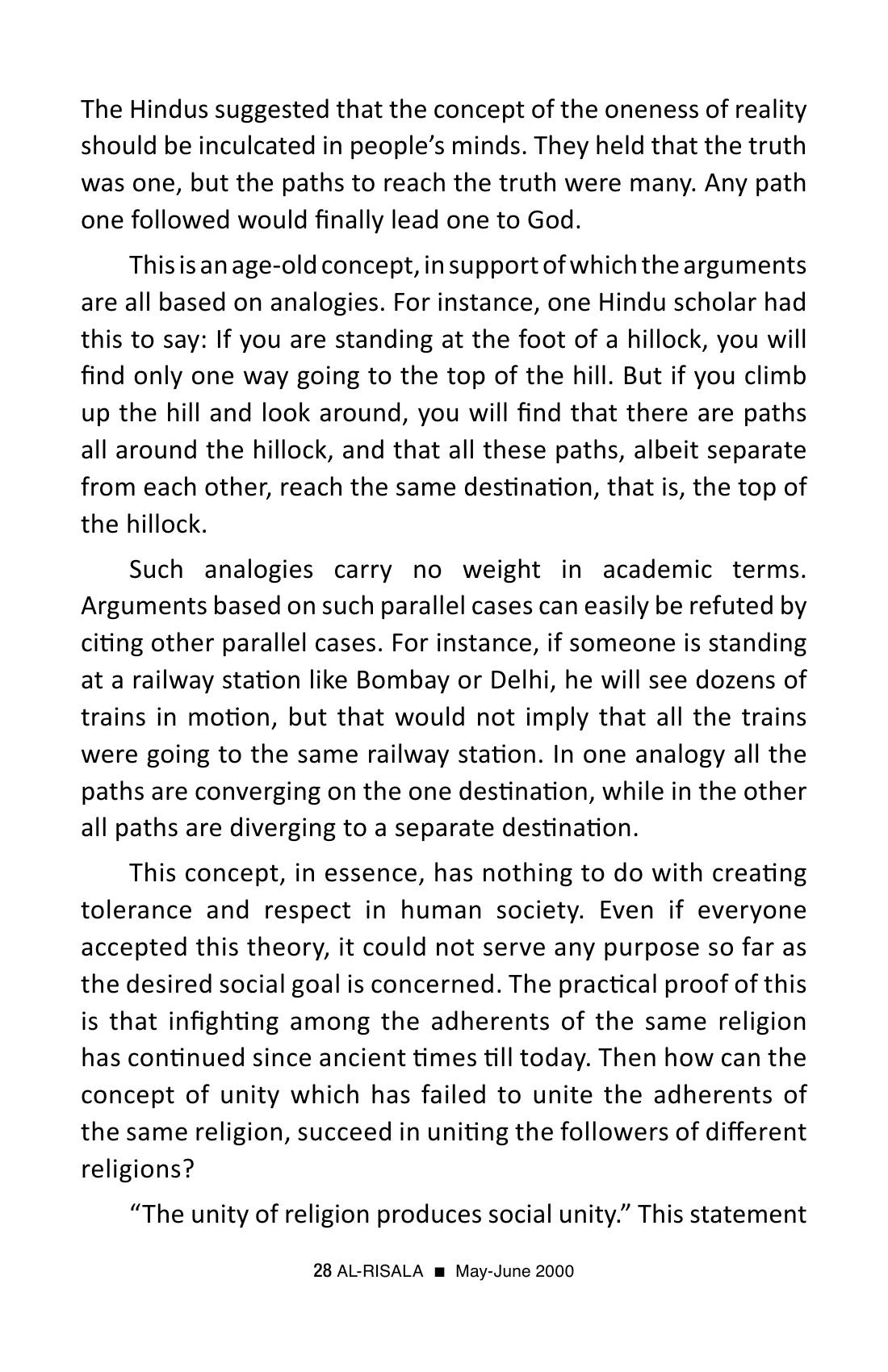 The printed page