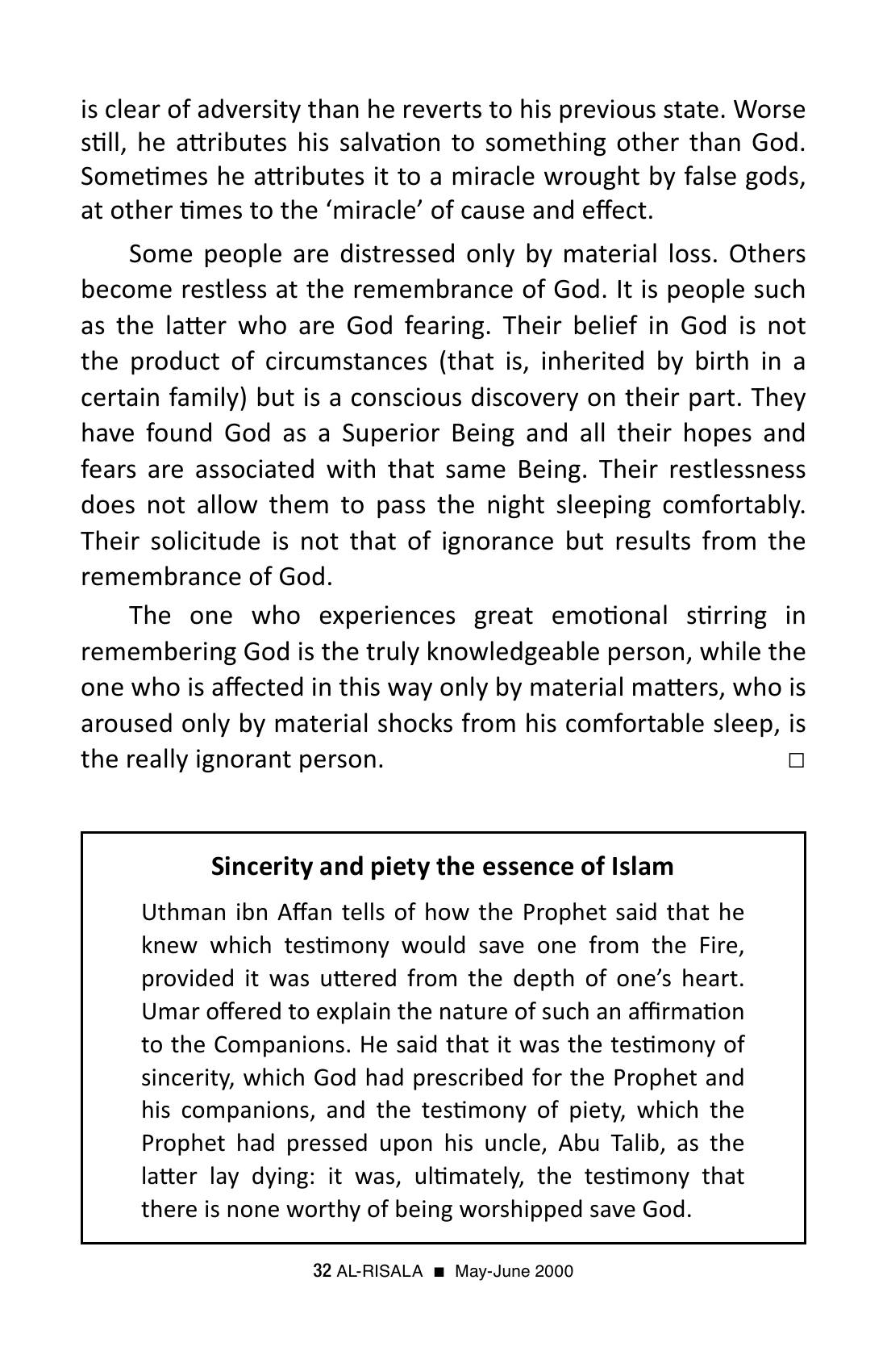 The printed page