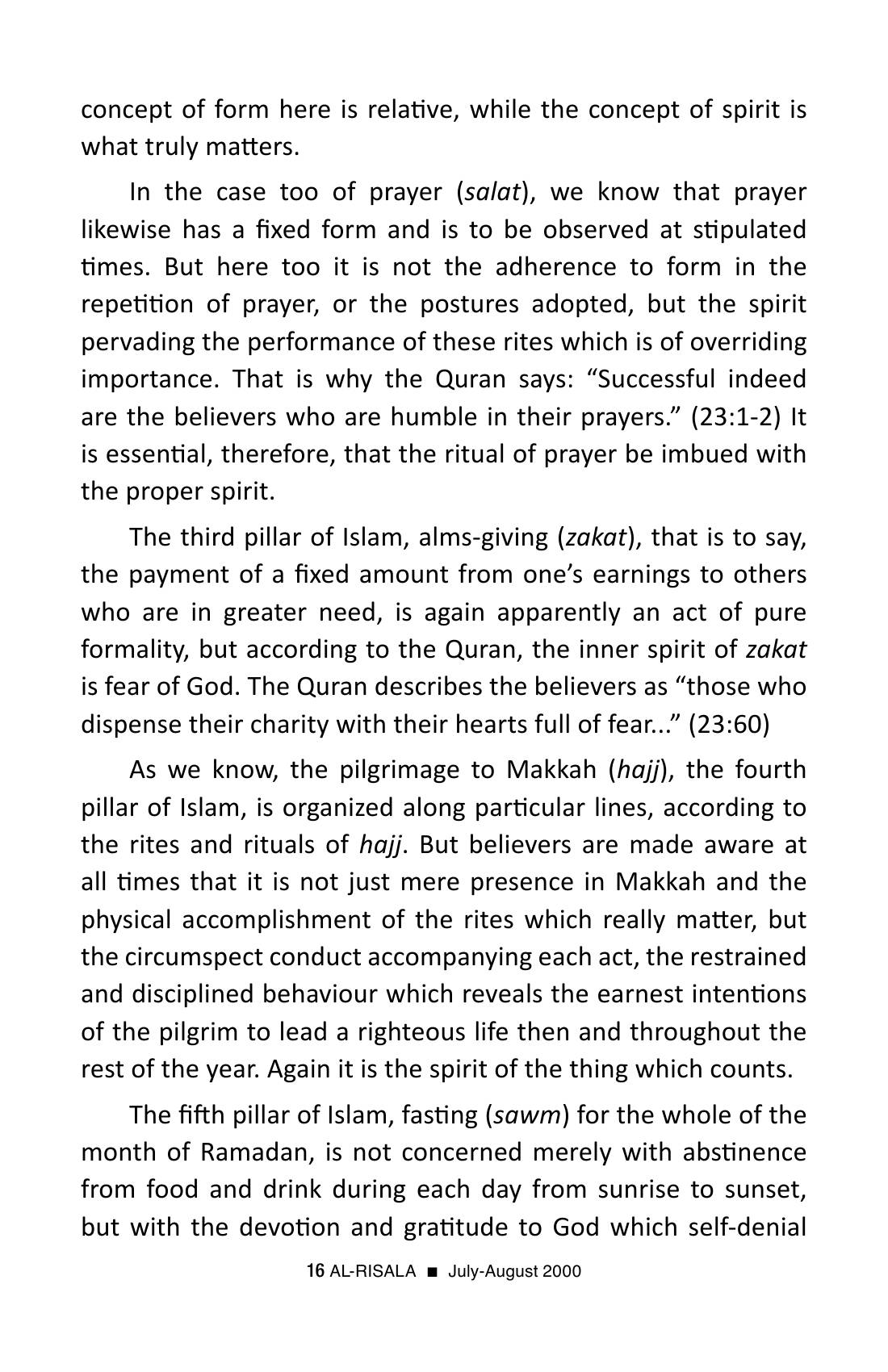 The printed page