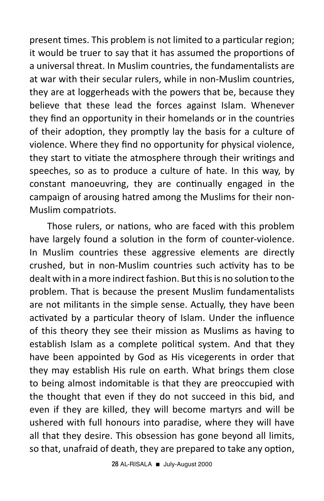 The printed page