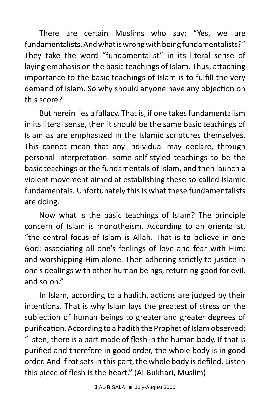 The printed page