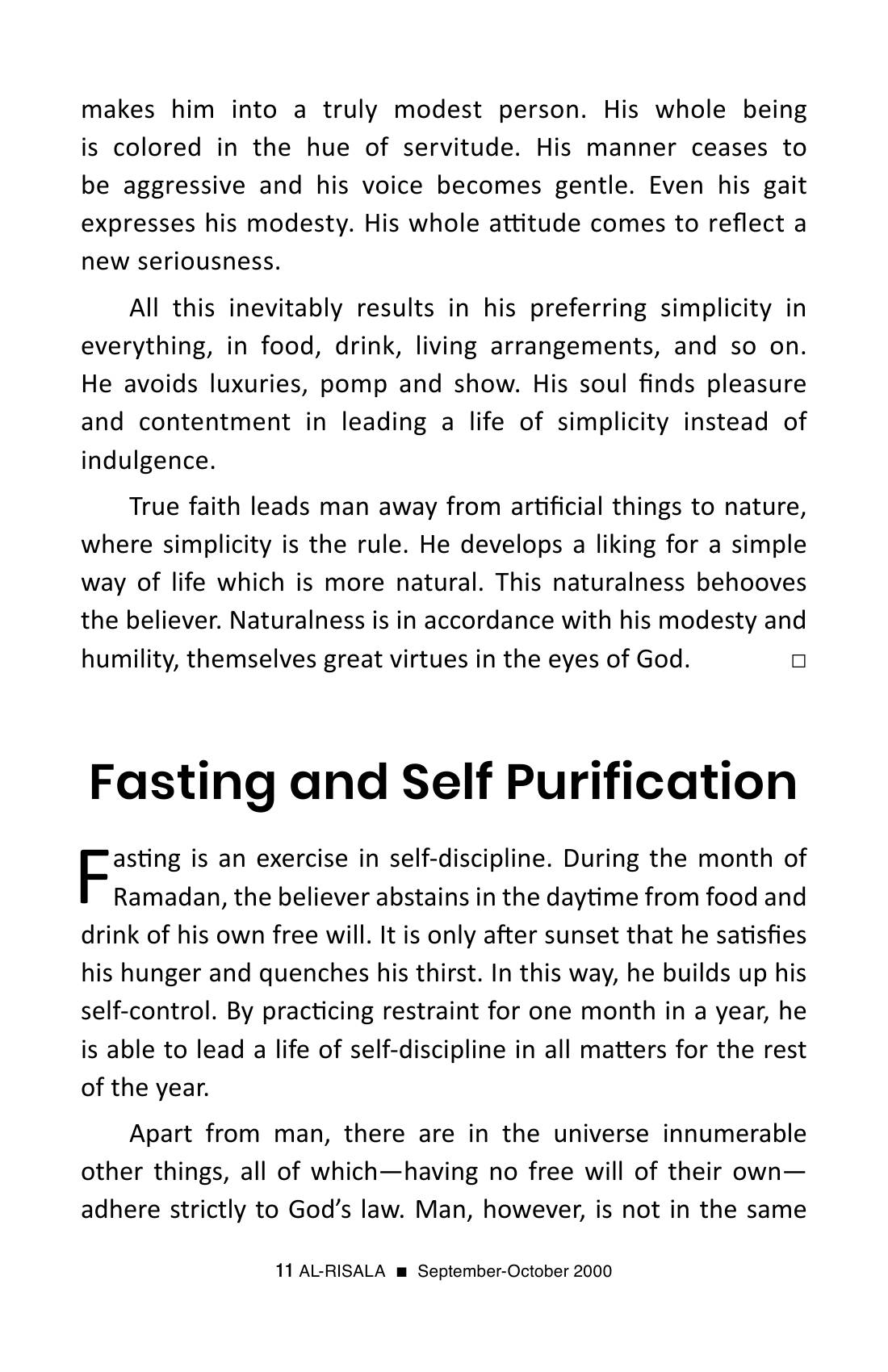 The printed page