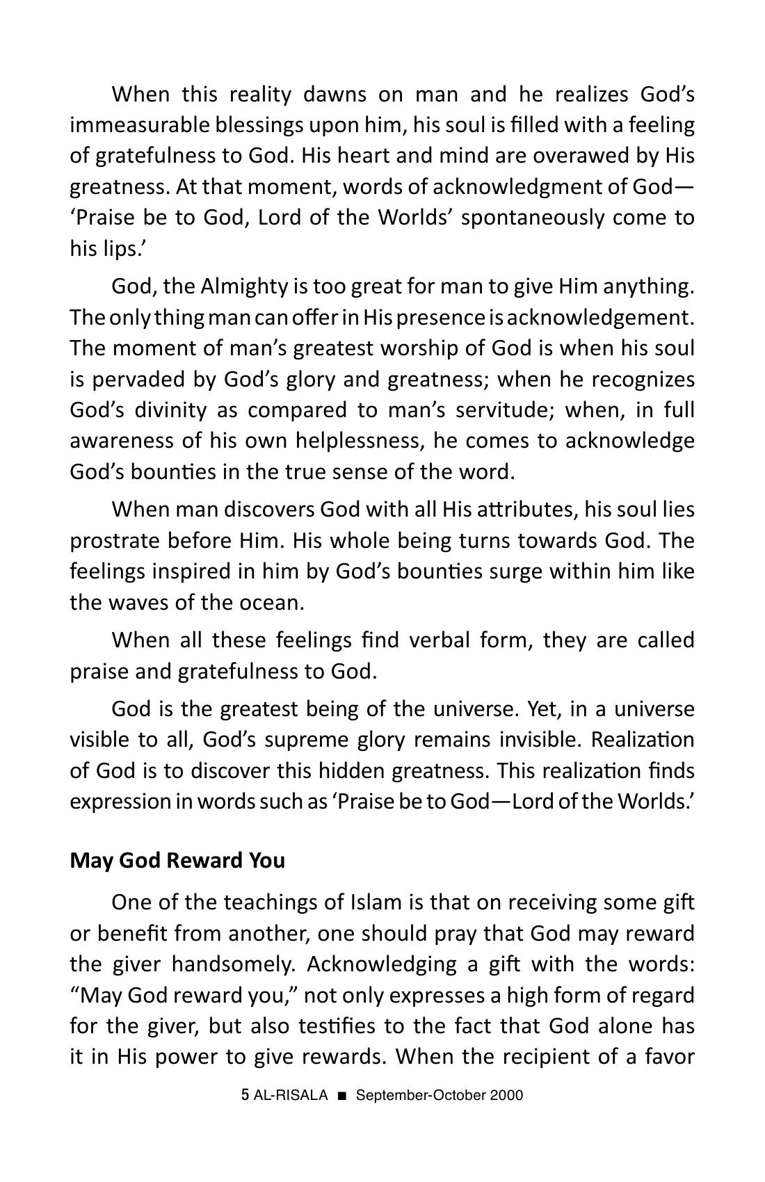The printed page