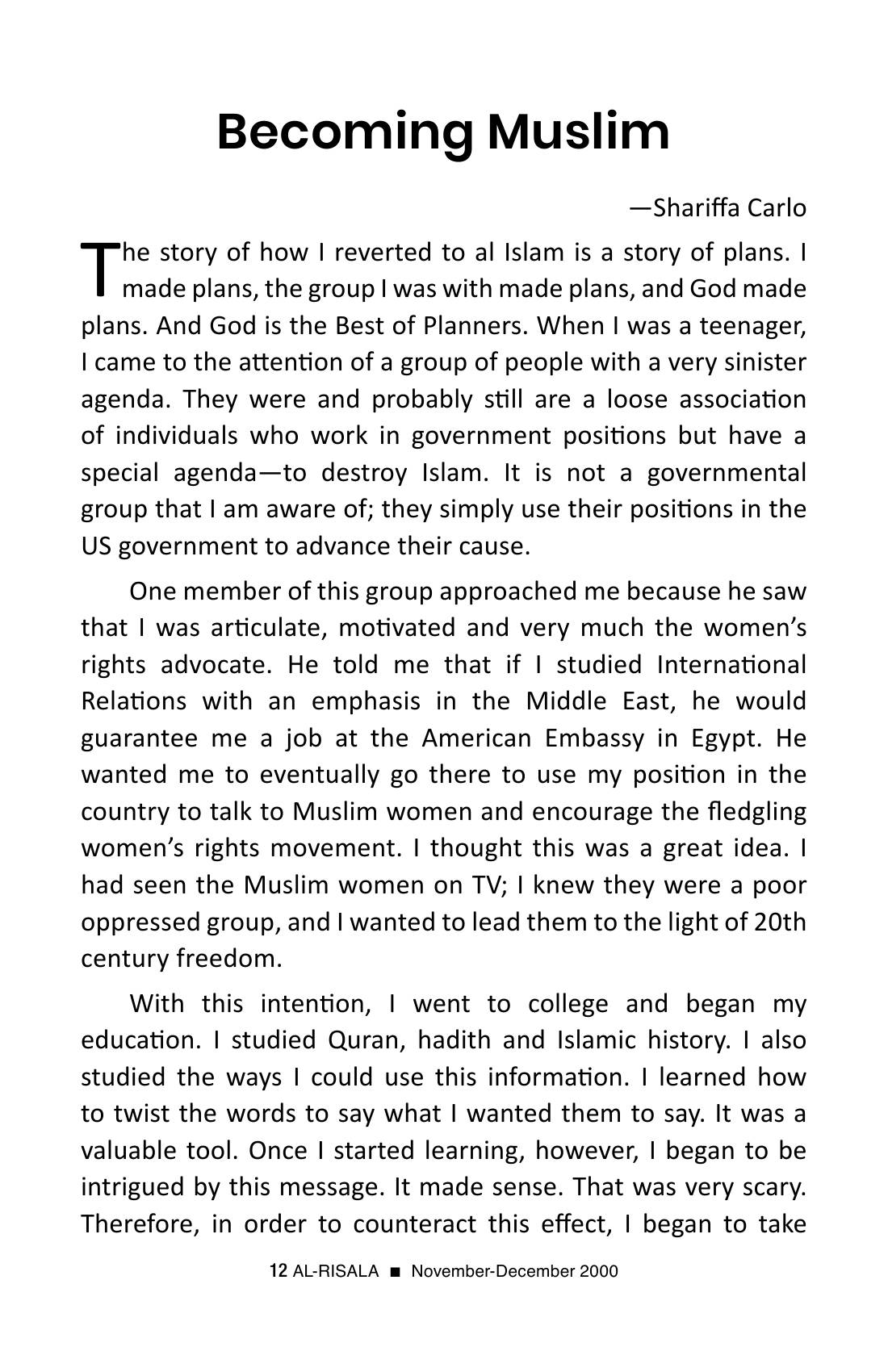 The printed page