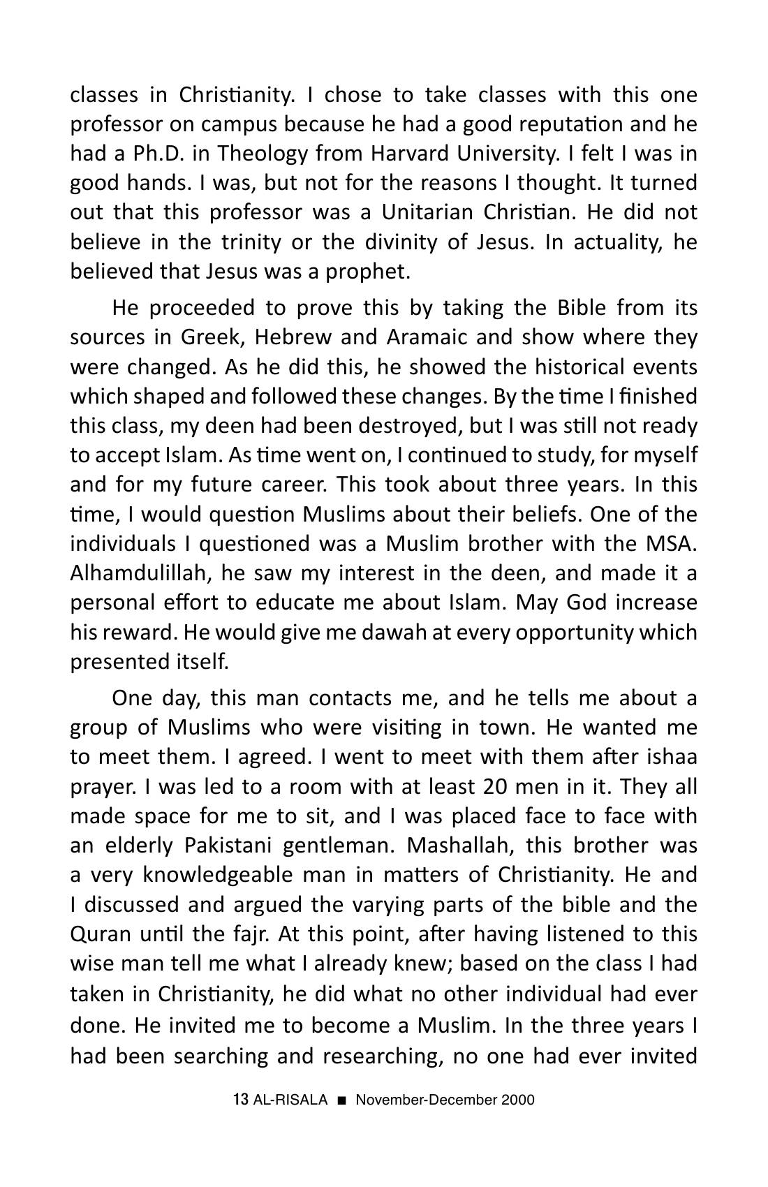 The printed page
