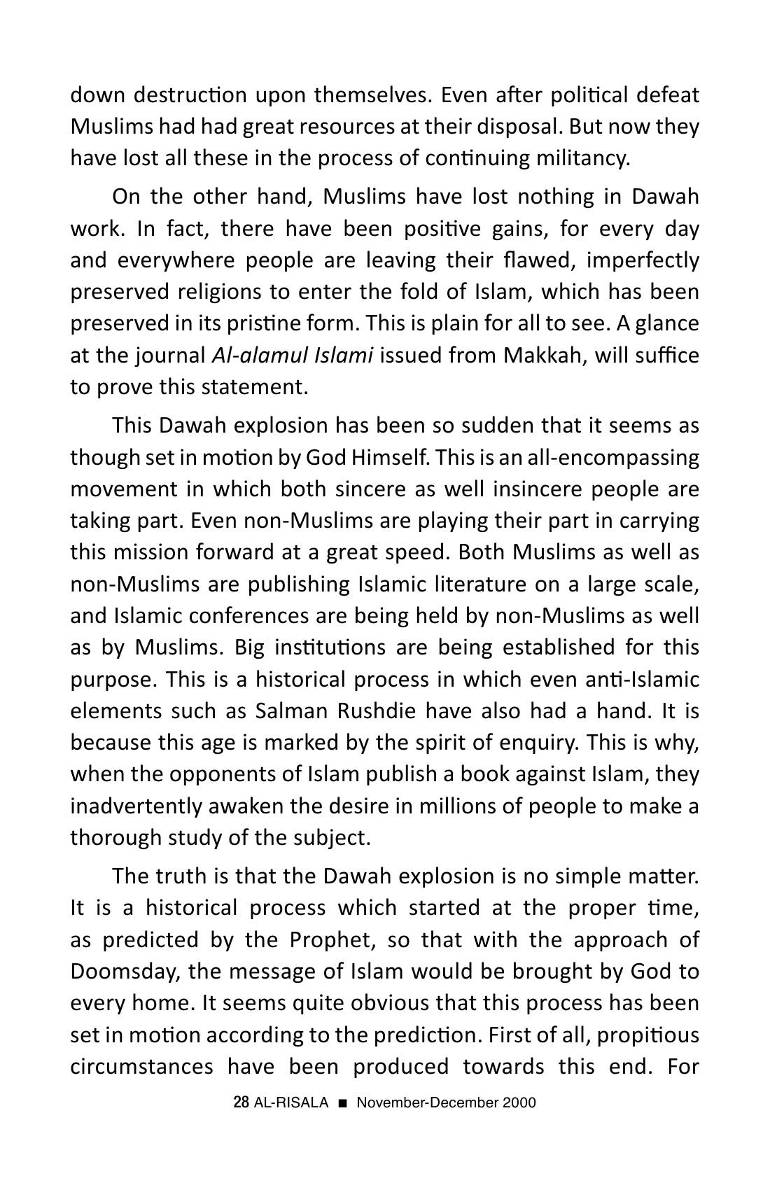 The printed page