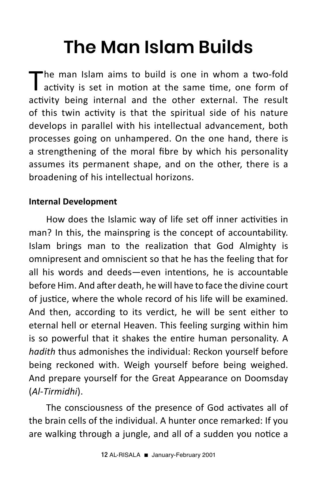 The printed page