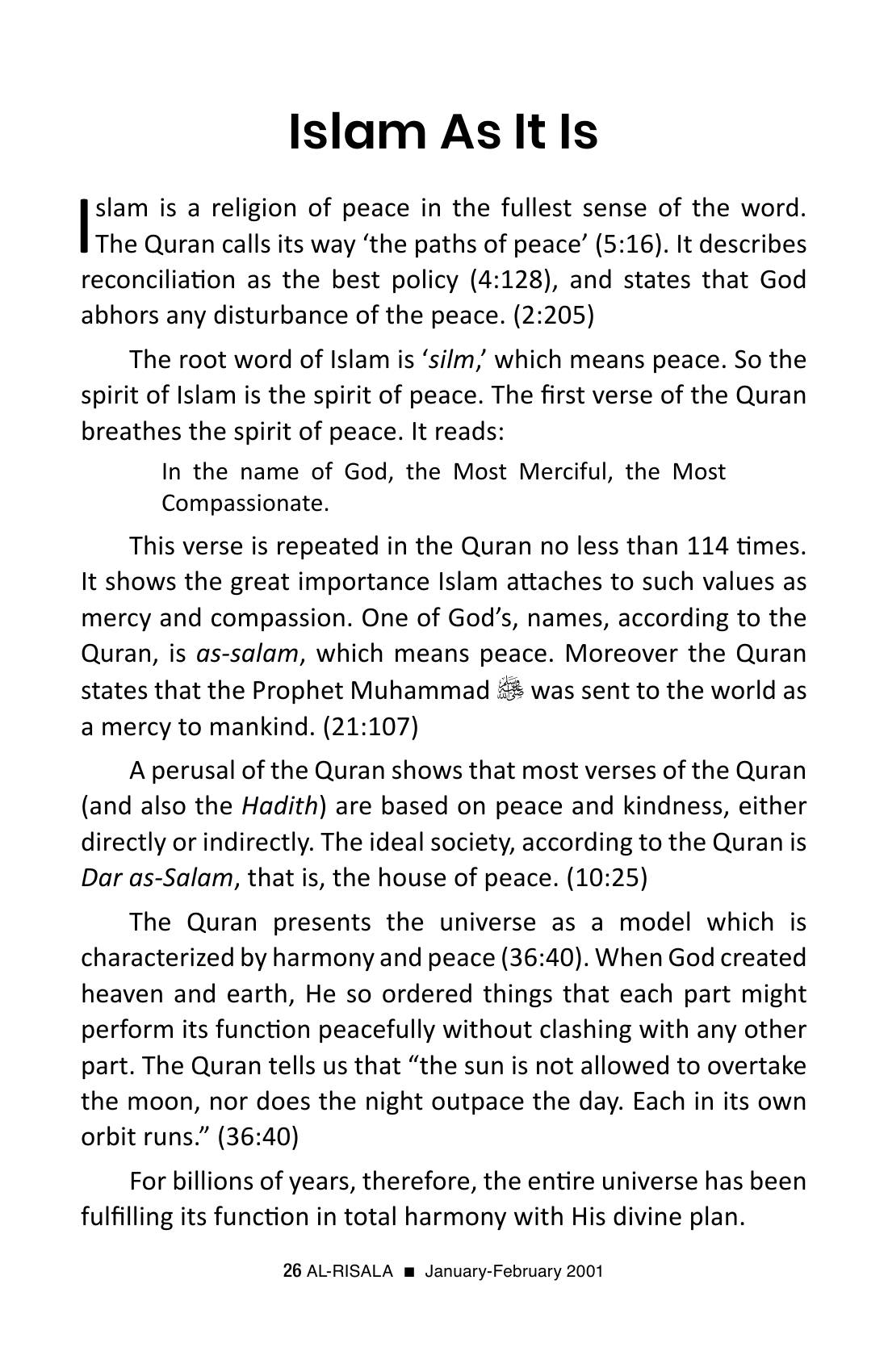 The printed page