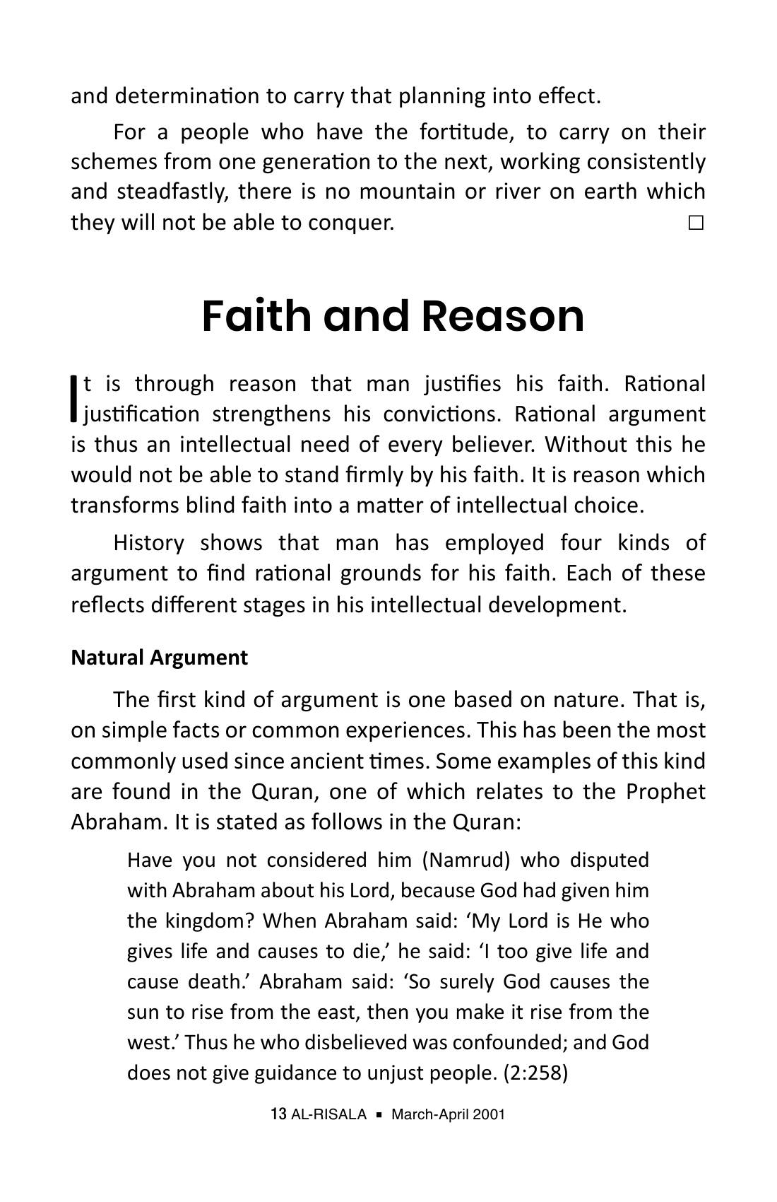 The printed page