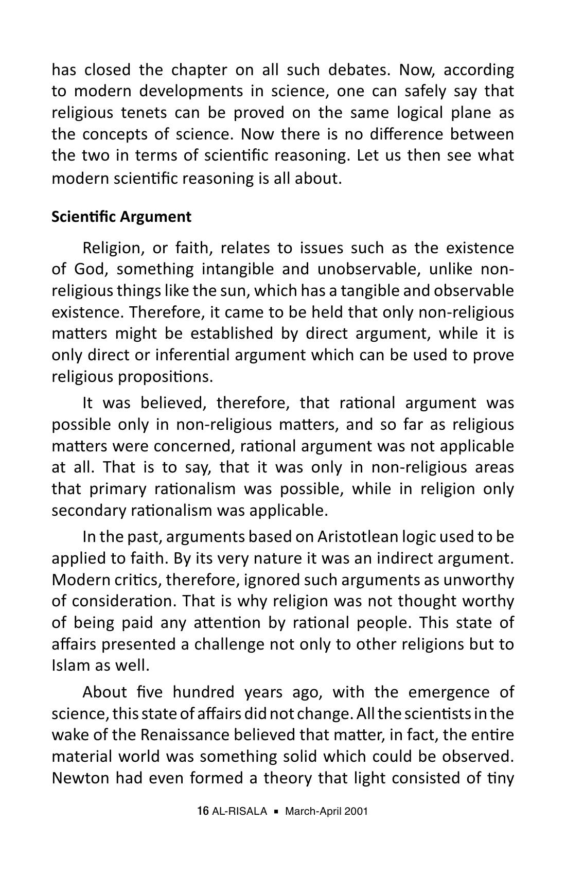 The printed page