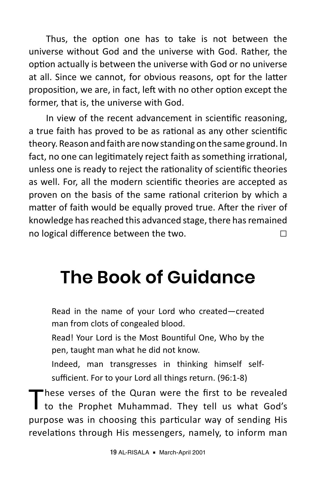 The printed page