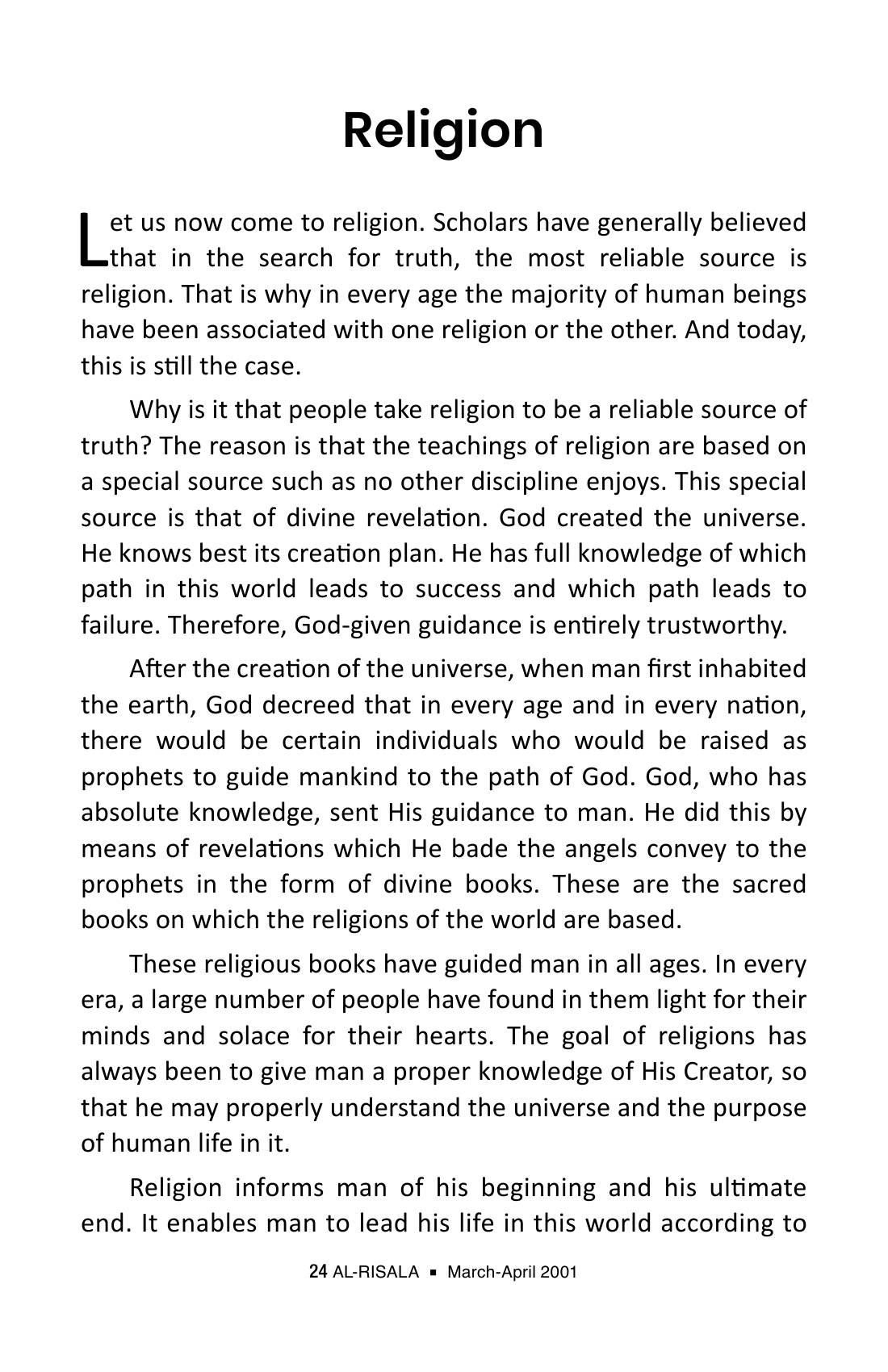 The printed page