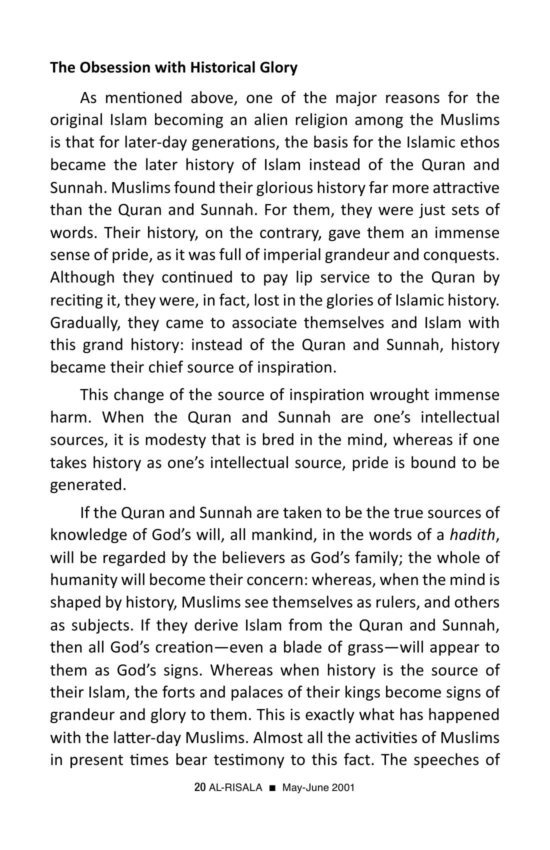 The printed page