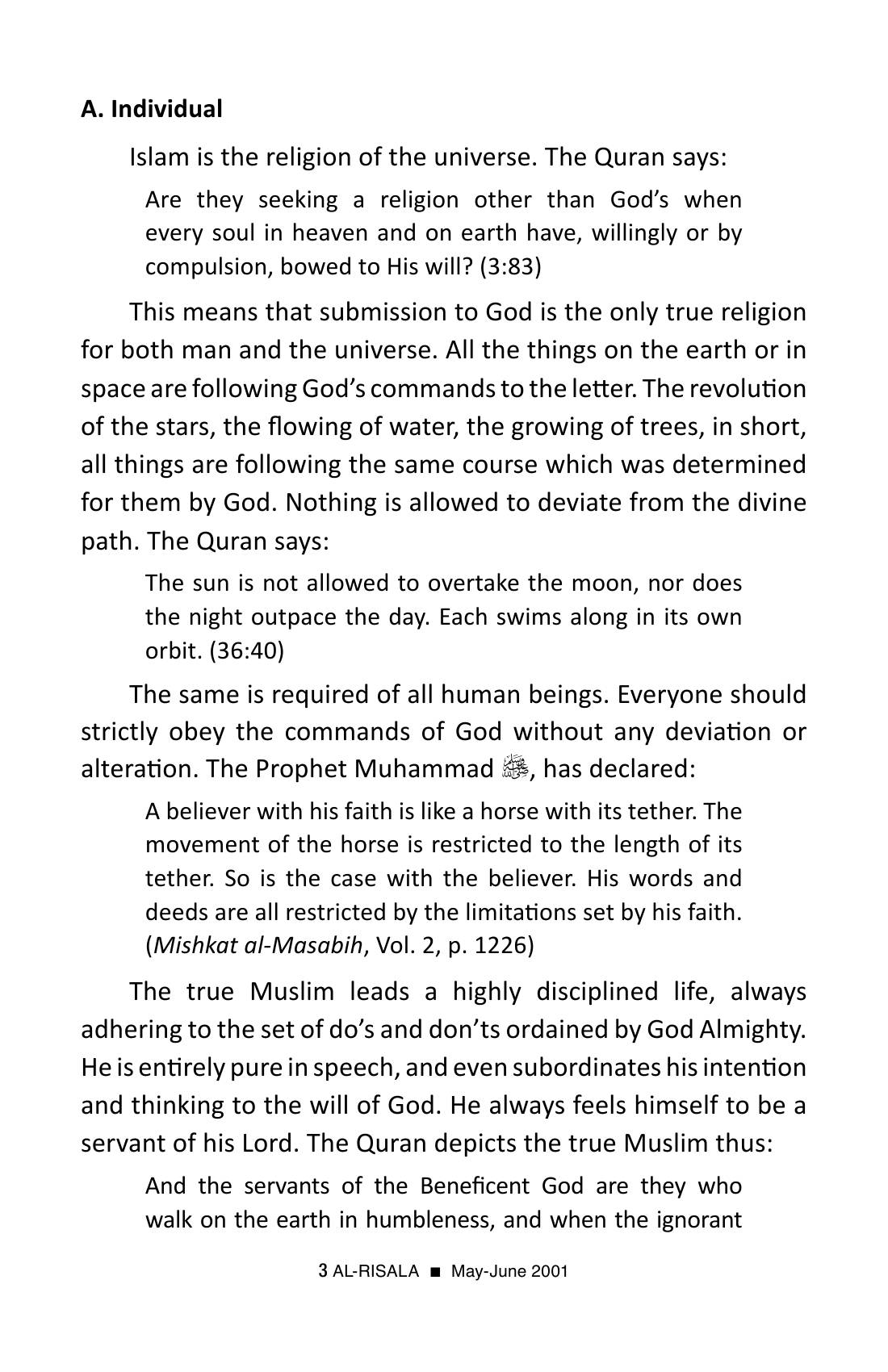 The printed page