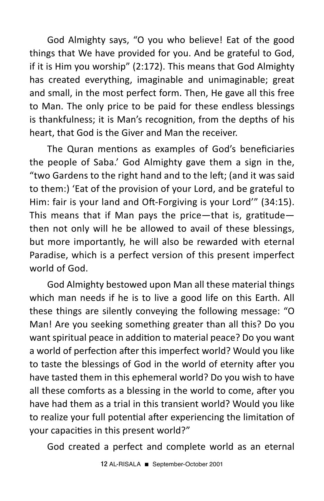 The printed page