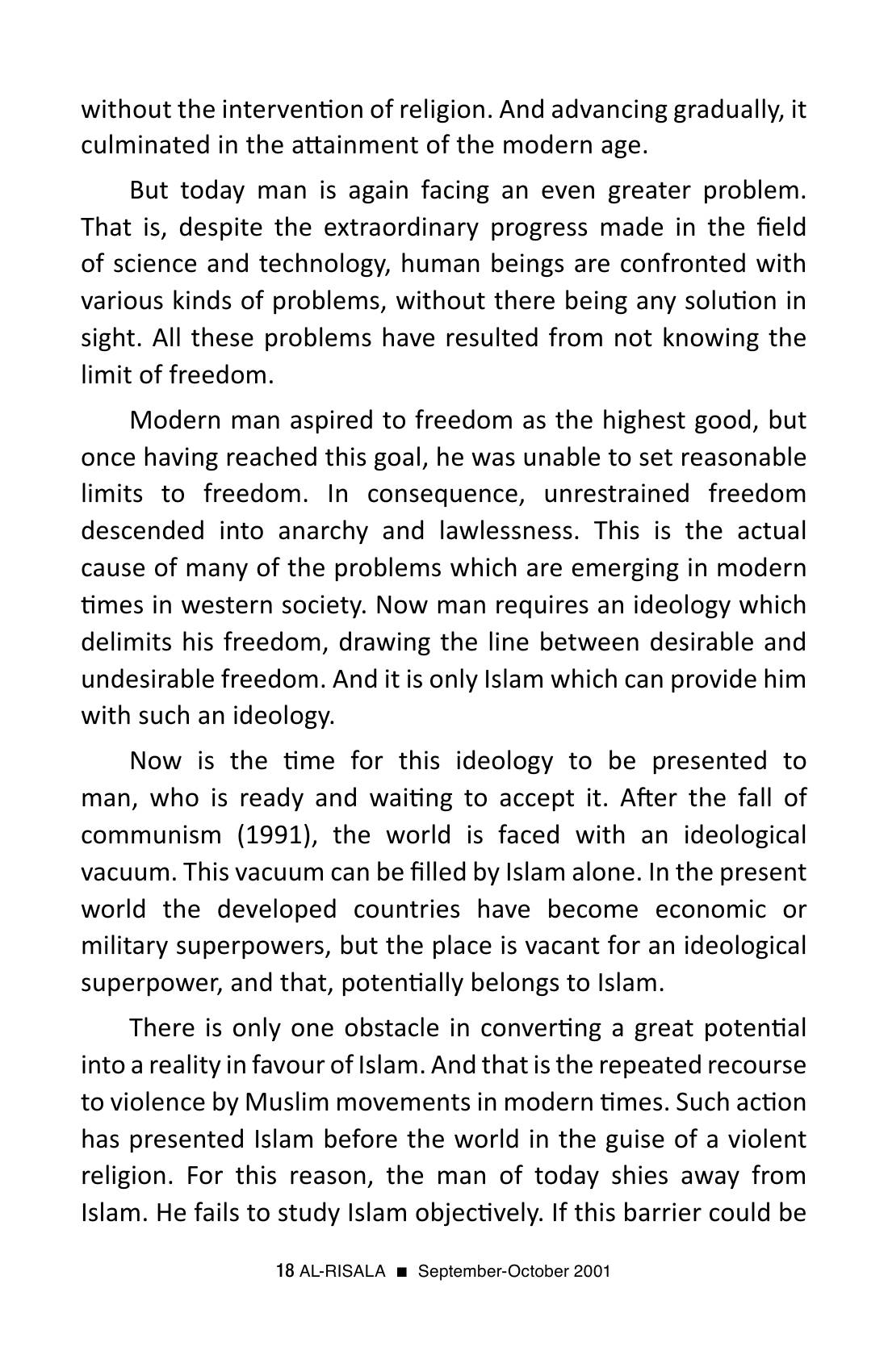 The printed page