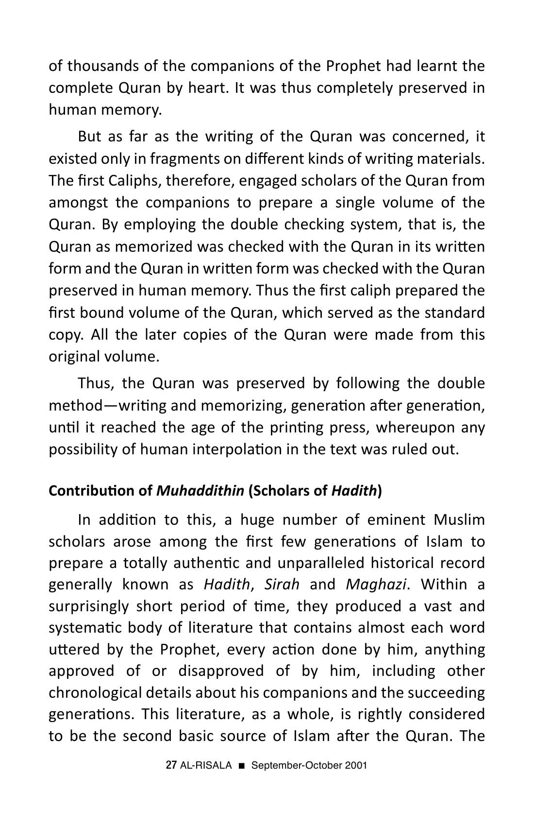 The printed page