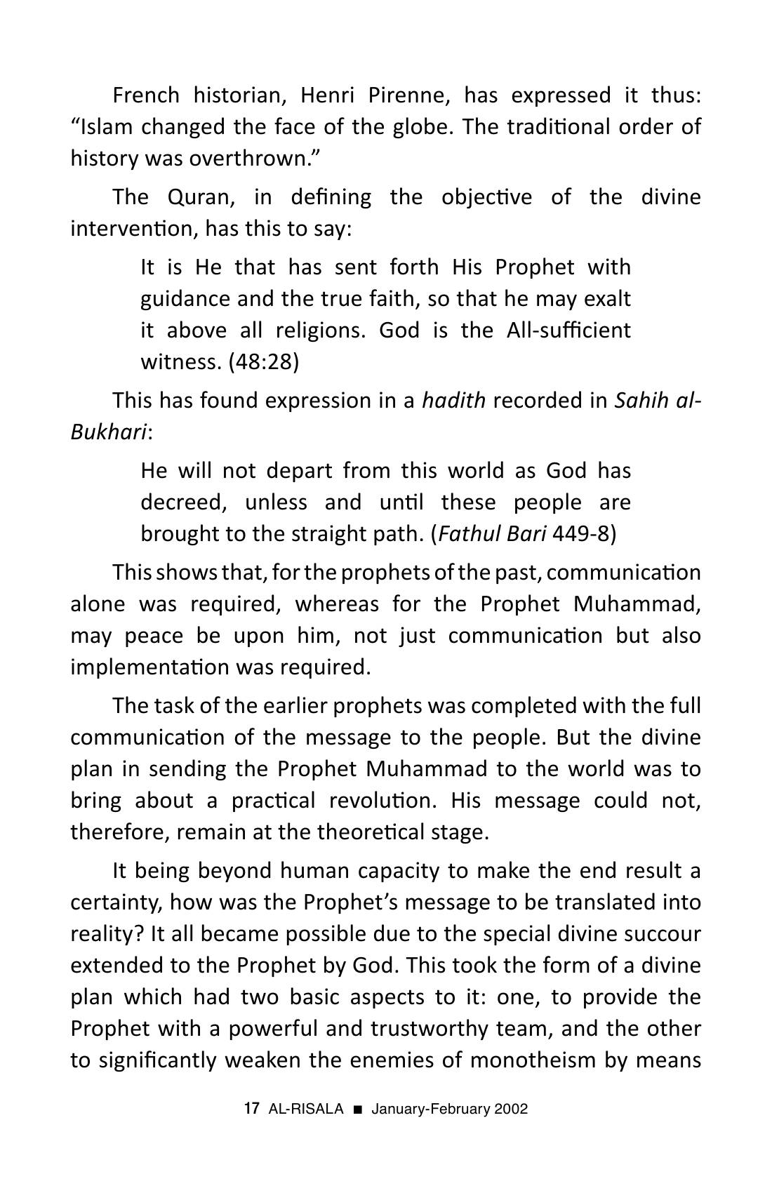 The printed page
