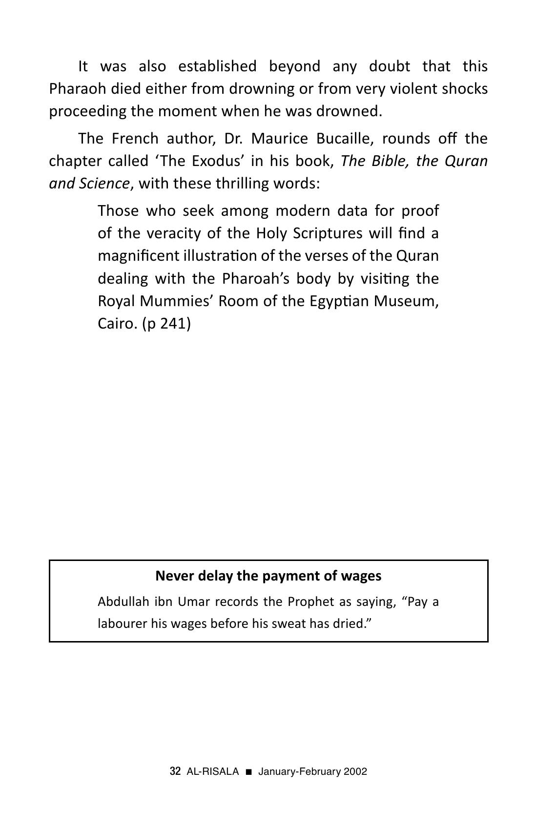 The printed page