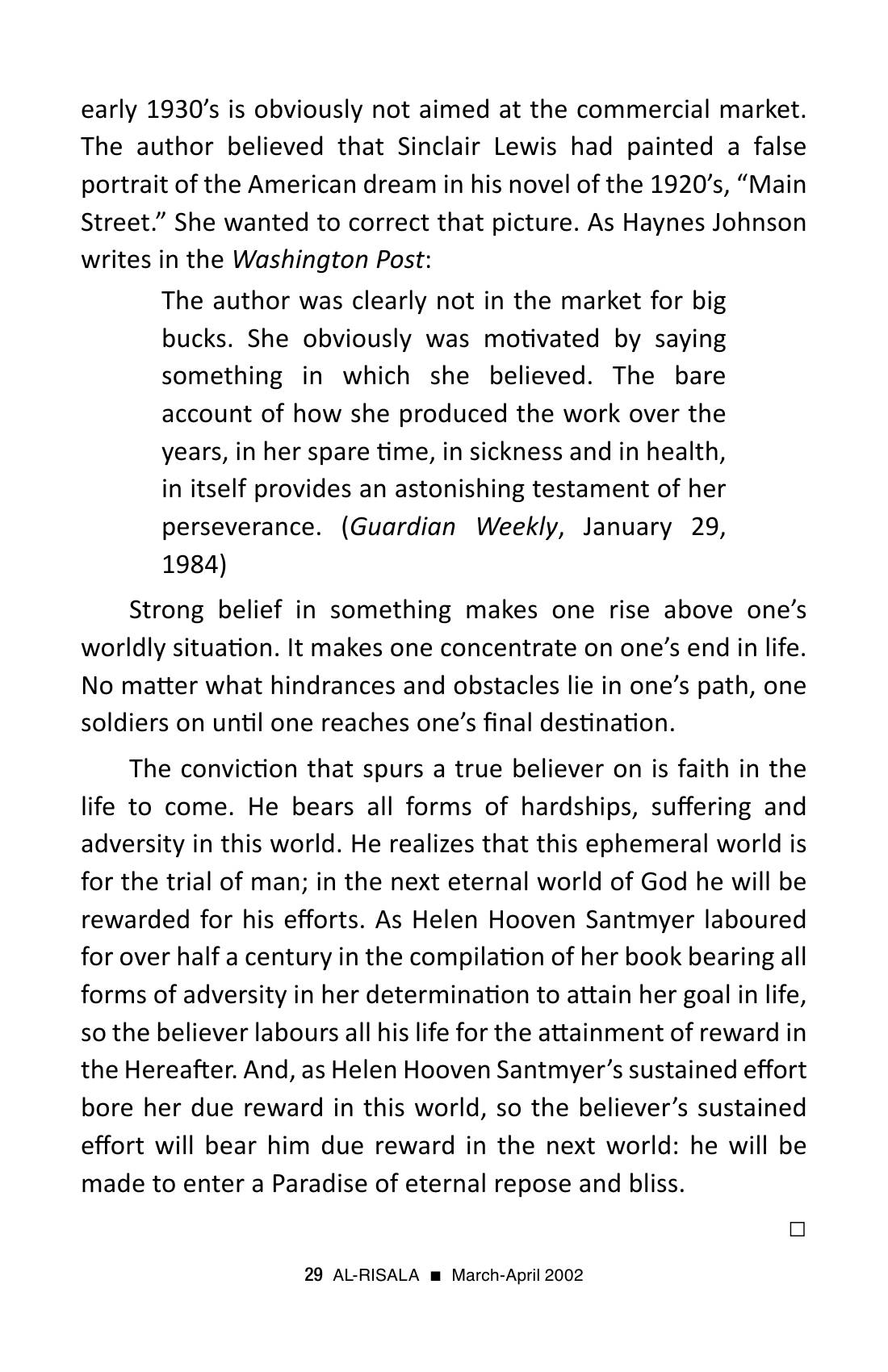 The printed page