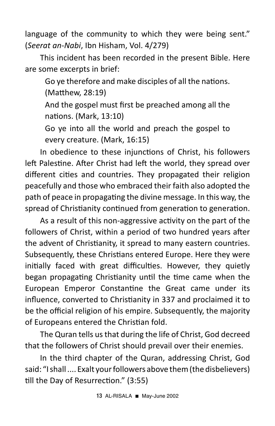 The printed page