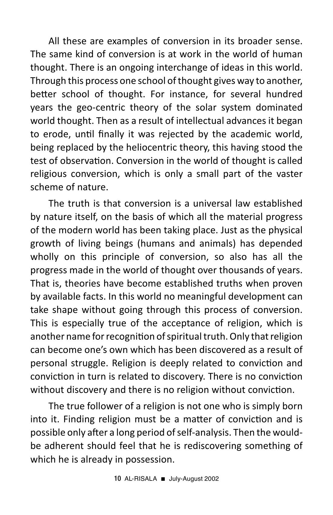 The printed page