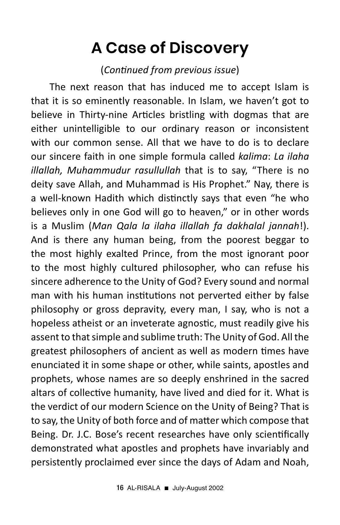 The printed page