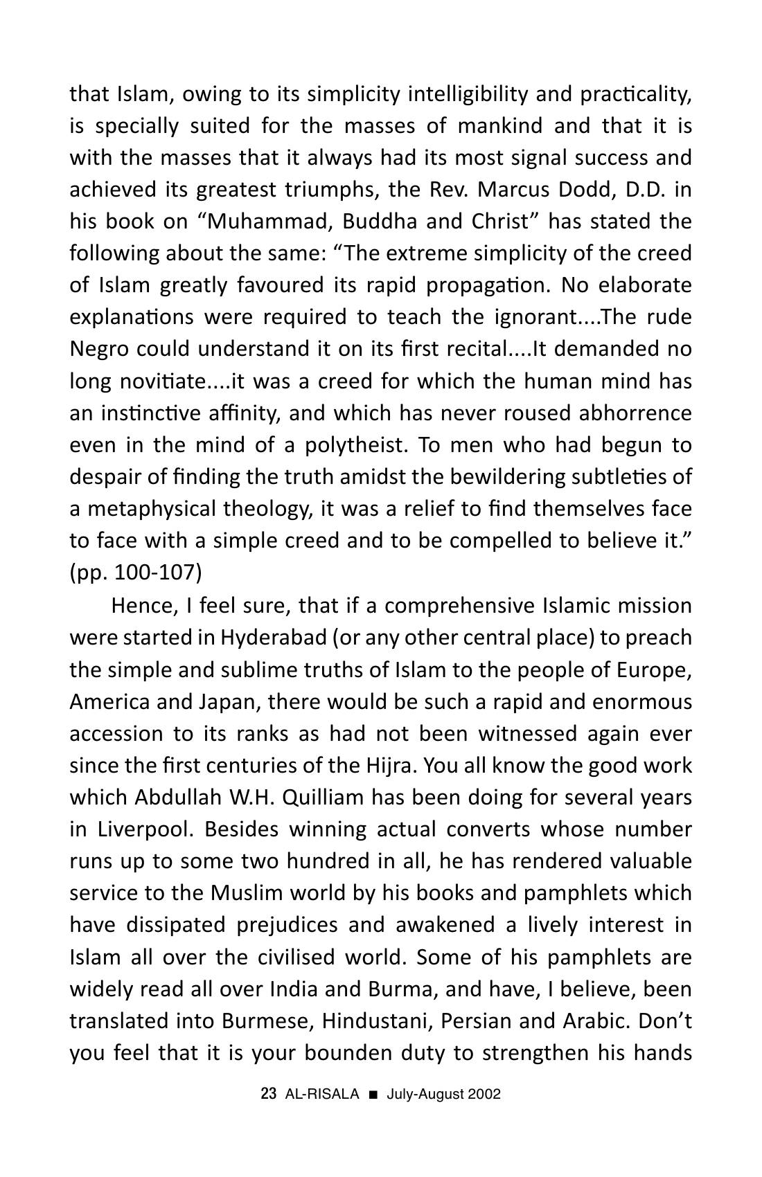 The printed page