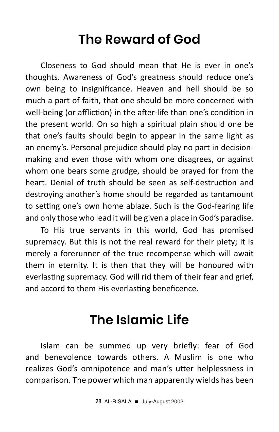 The printed page