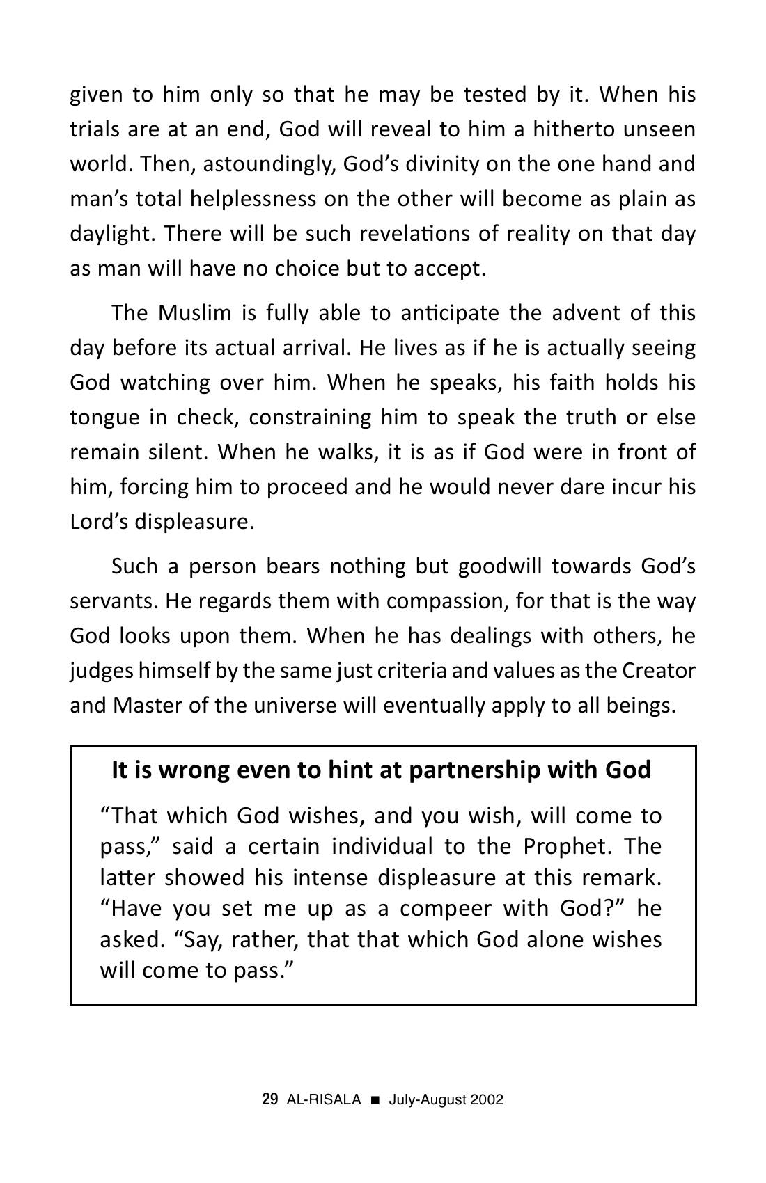 The printed page