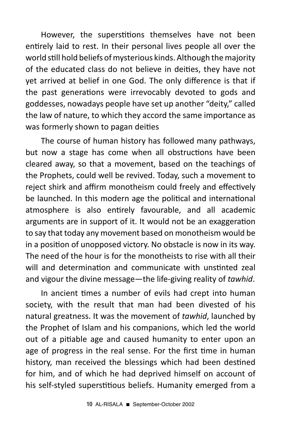 The printed page
