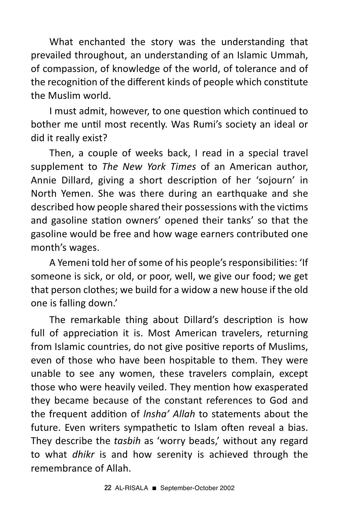 The printed page