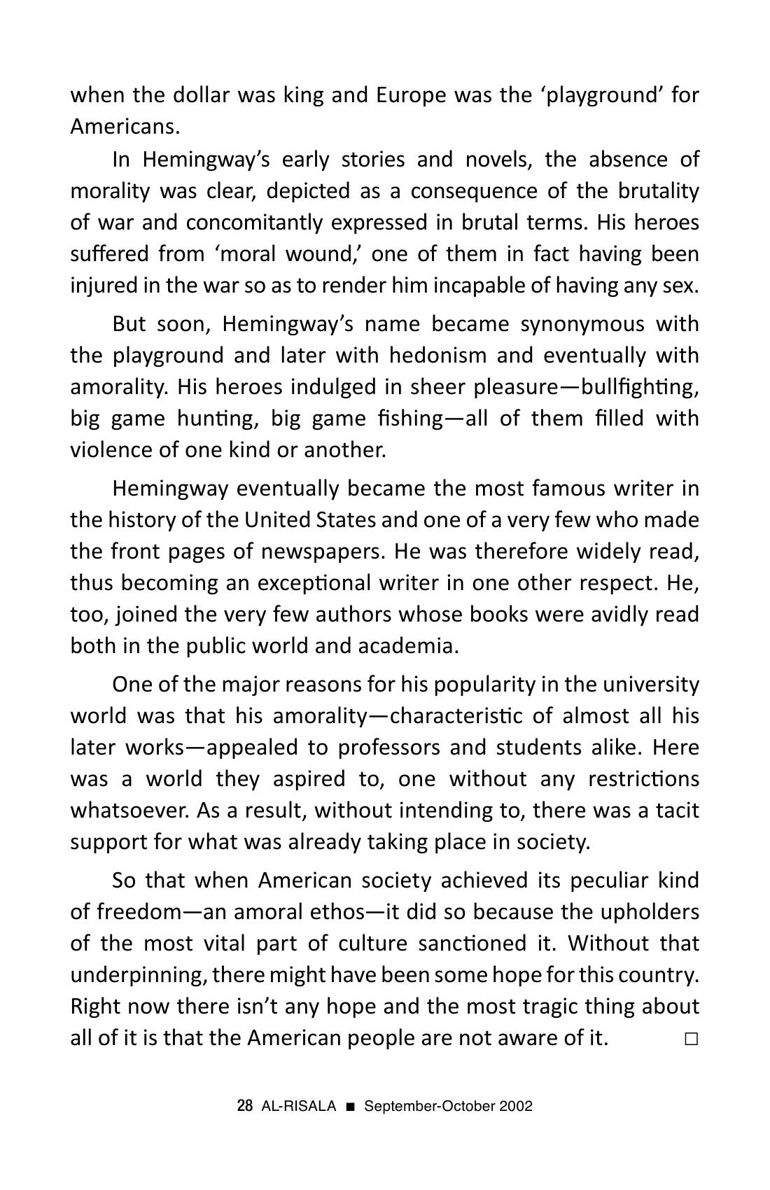 The printed page