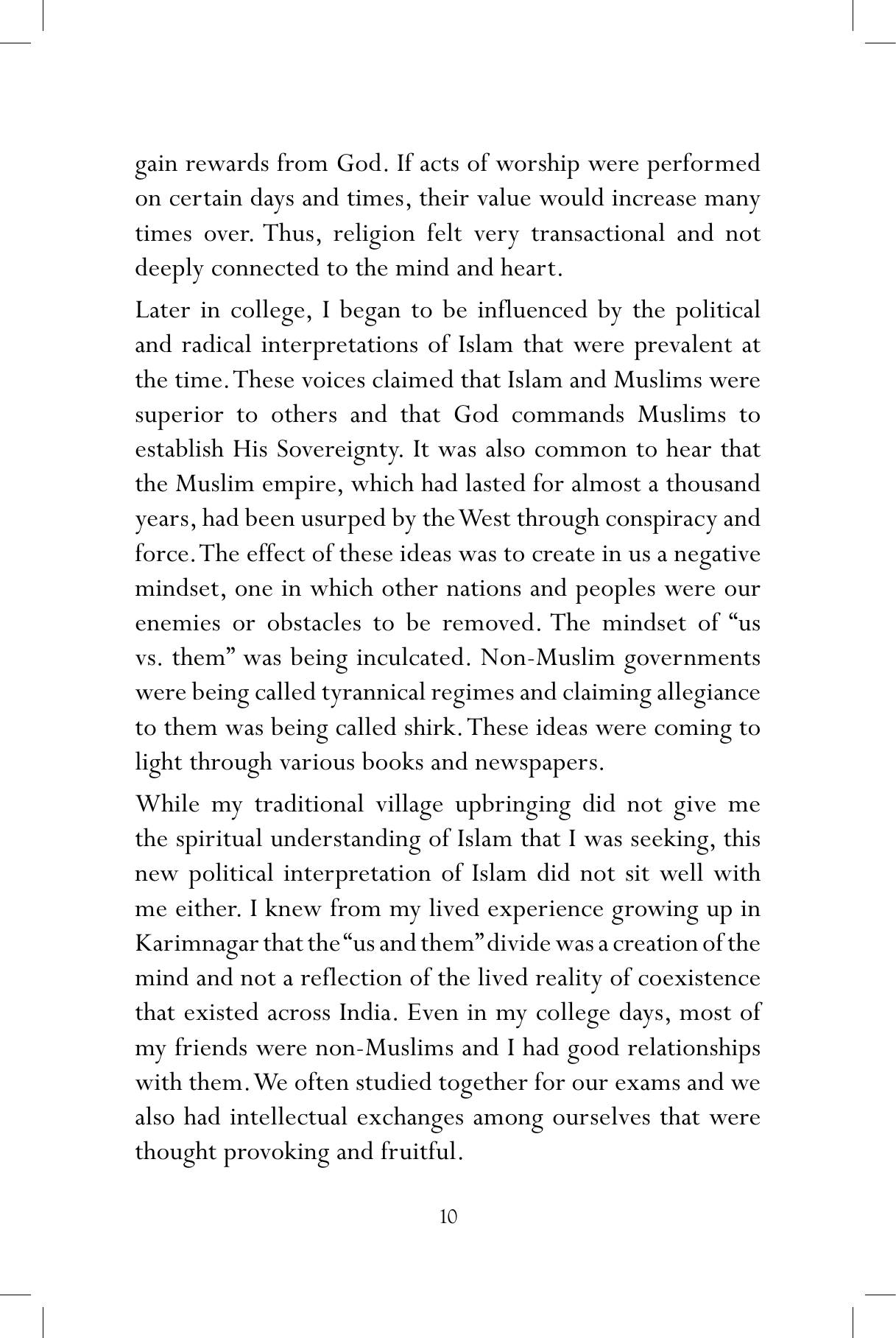The printed page