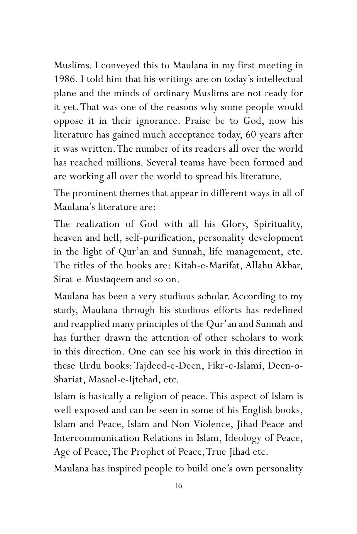 The printed page