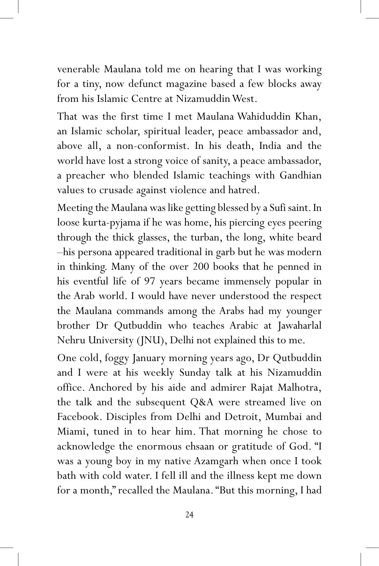The printed page