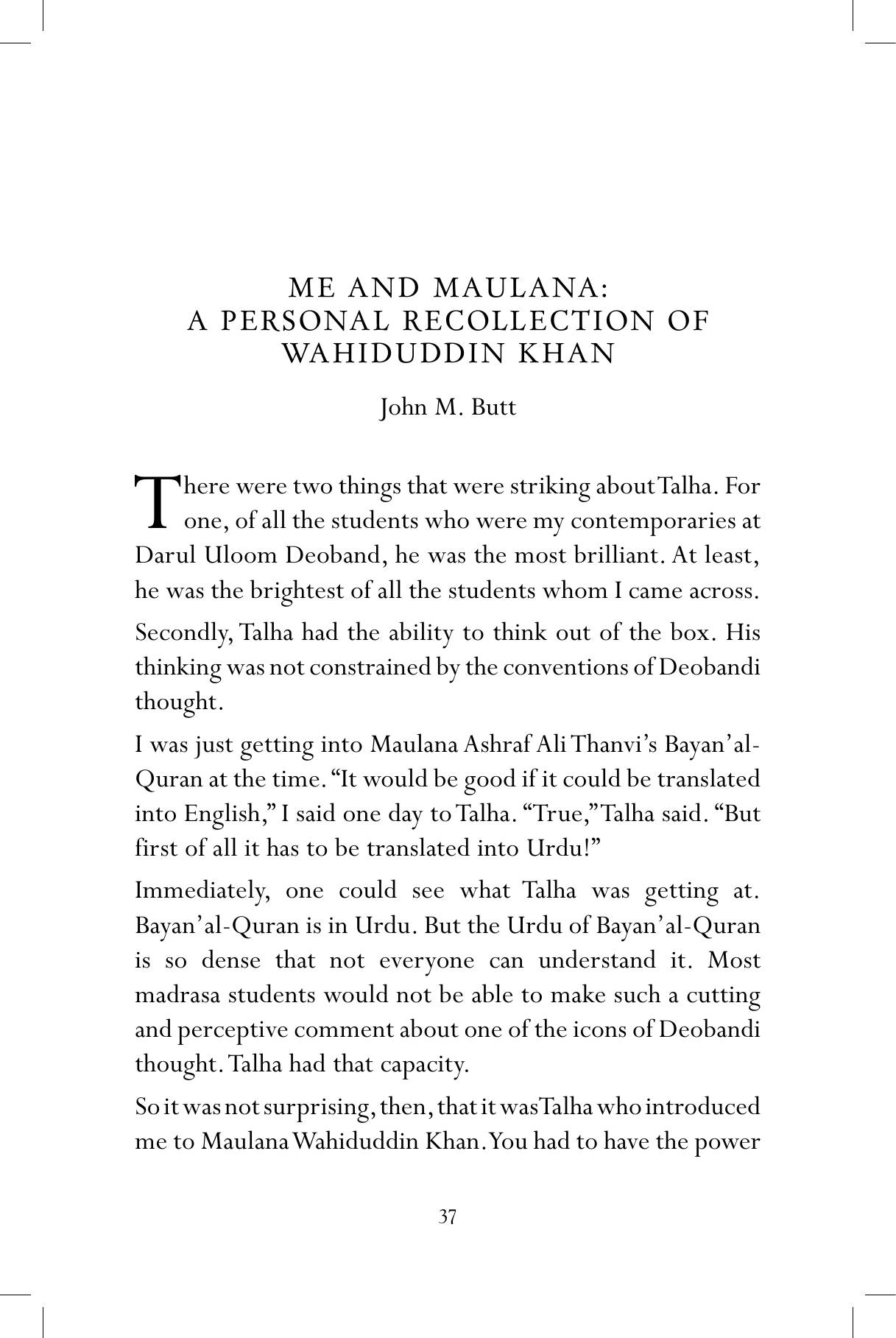 The printed page