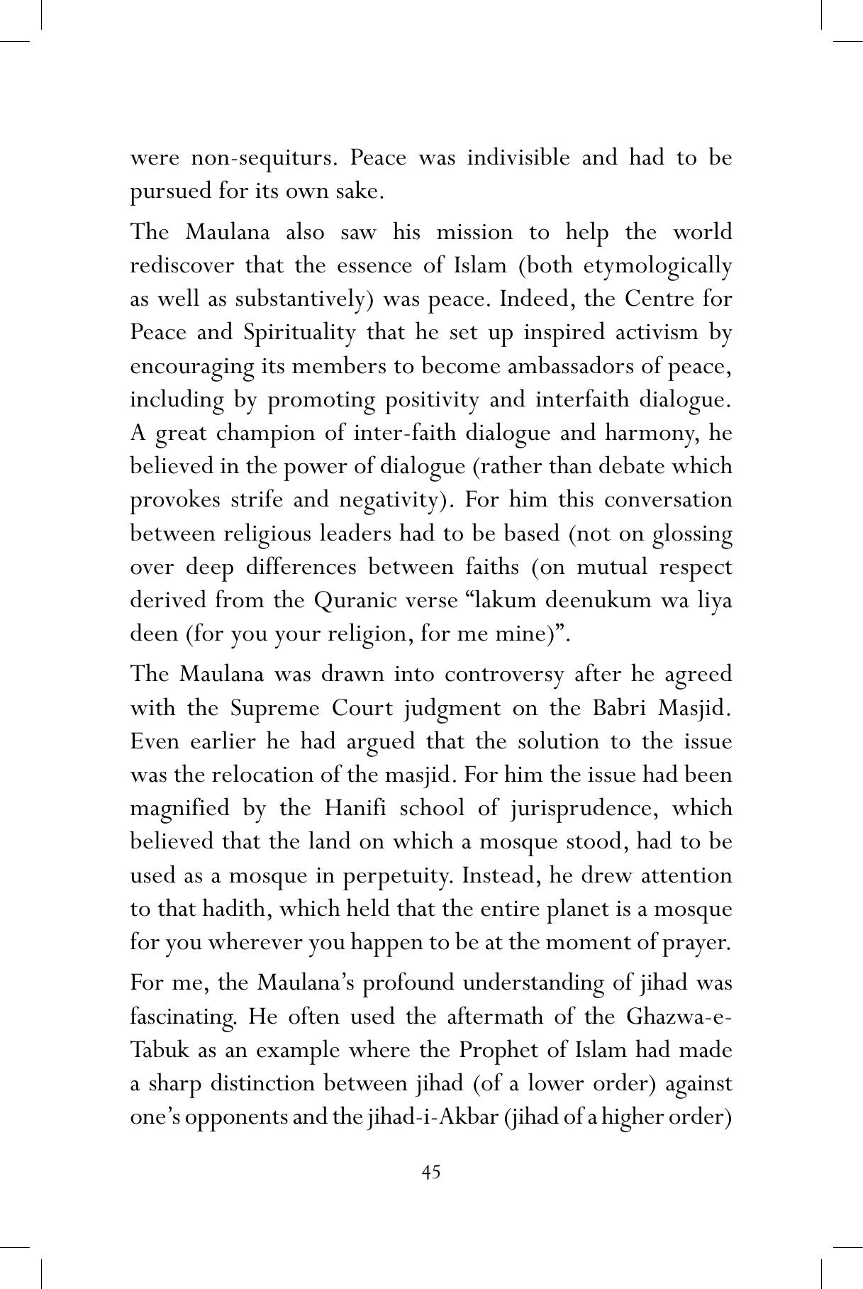 The printed page