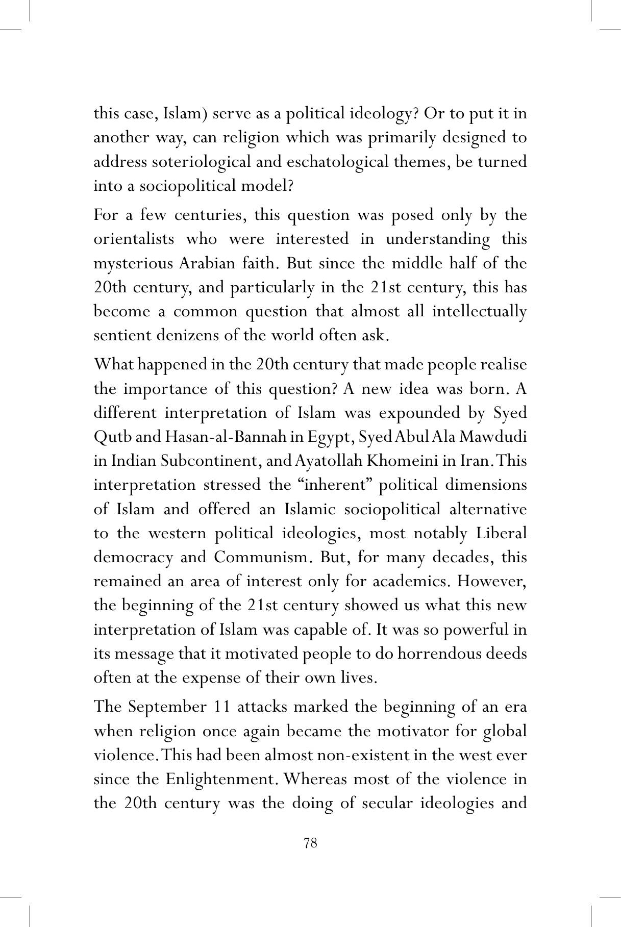 The printed page