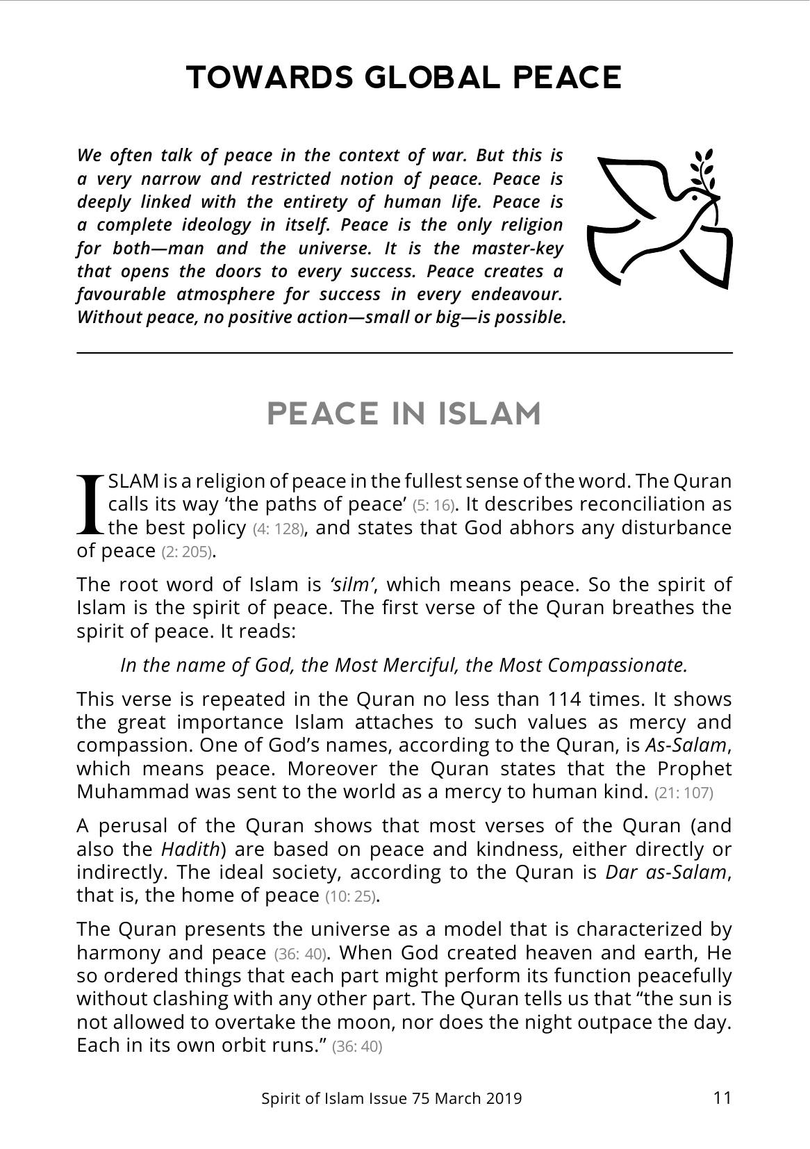 The printed page