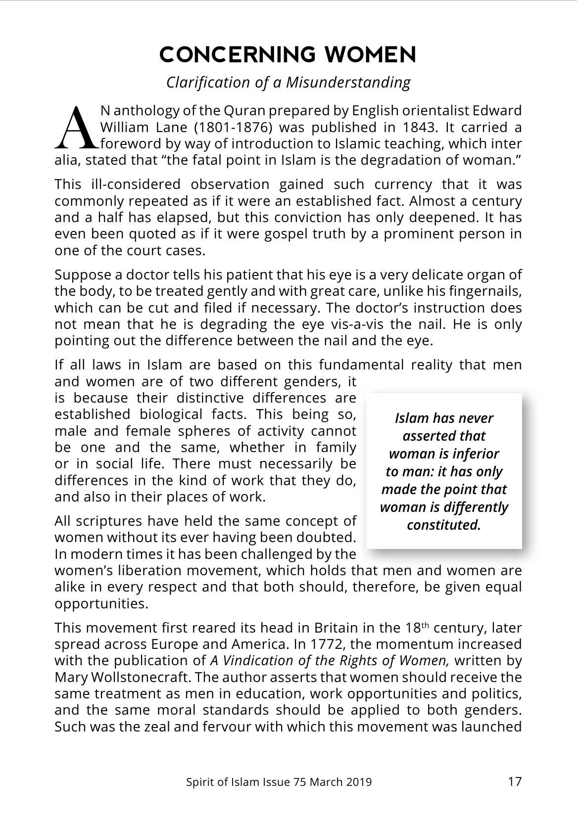 The printed page