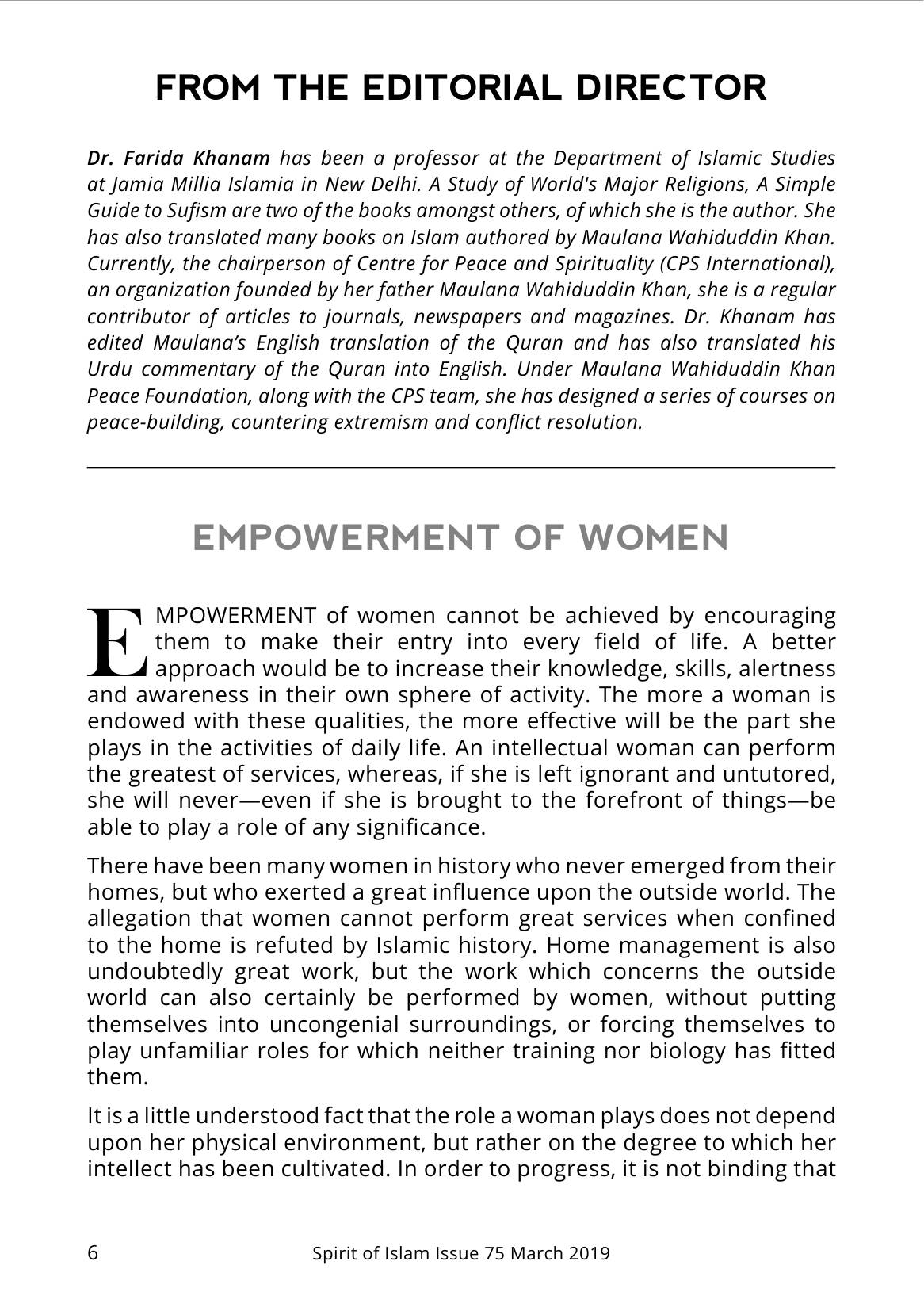 The printed page