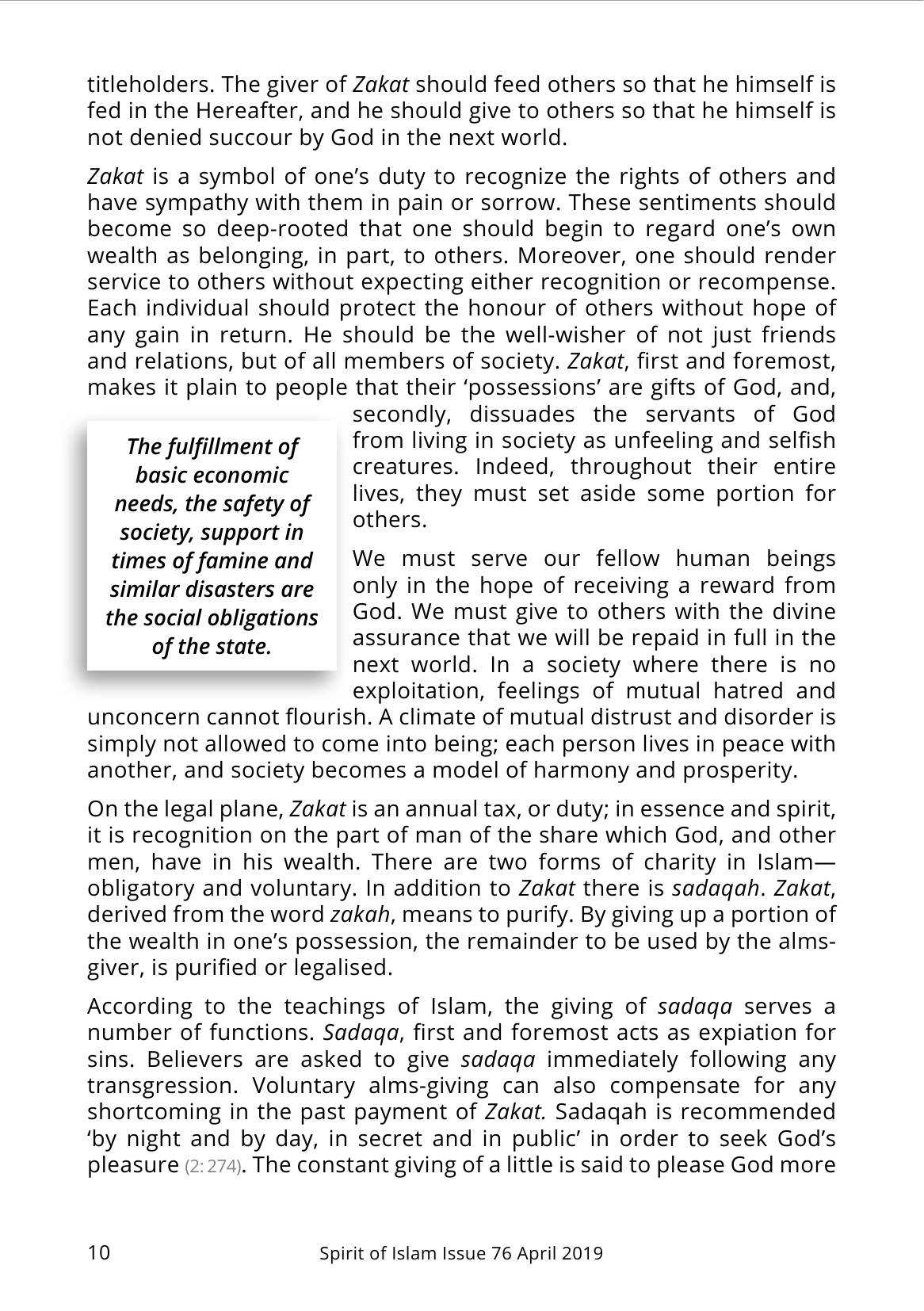 The printed page