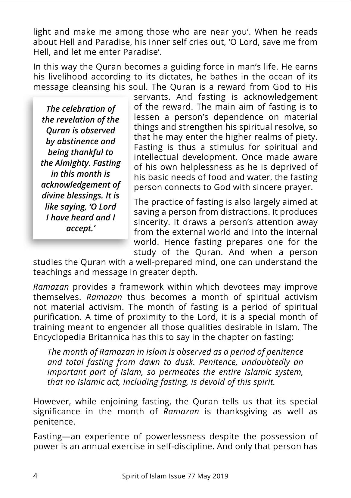 The printed page