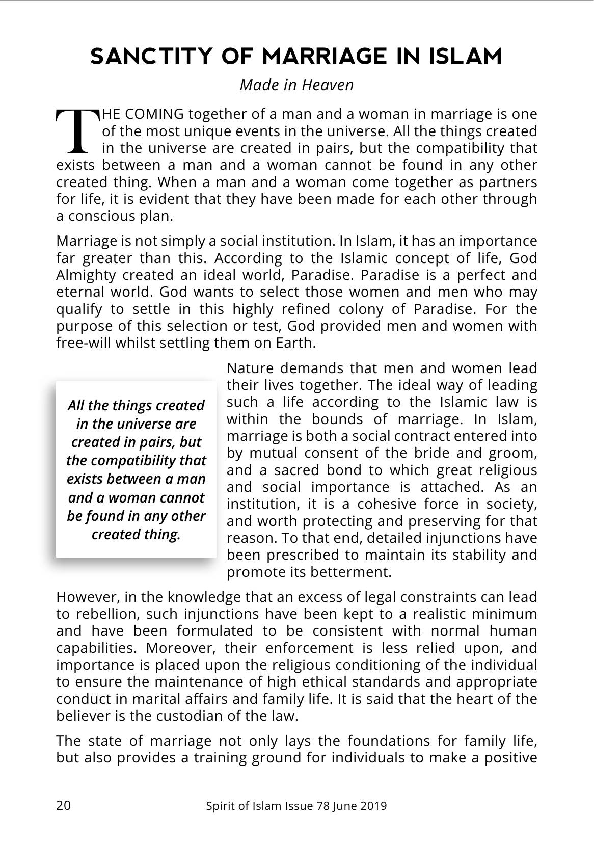 The printed page