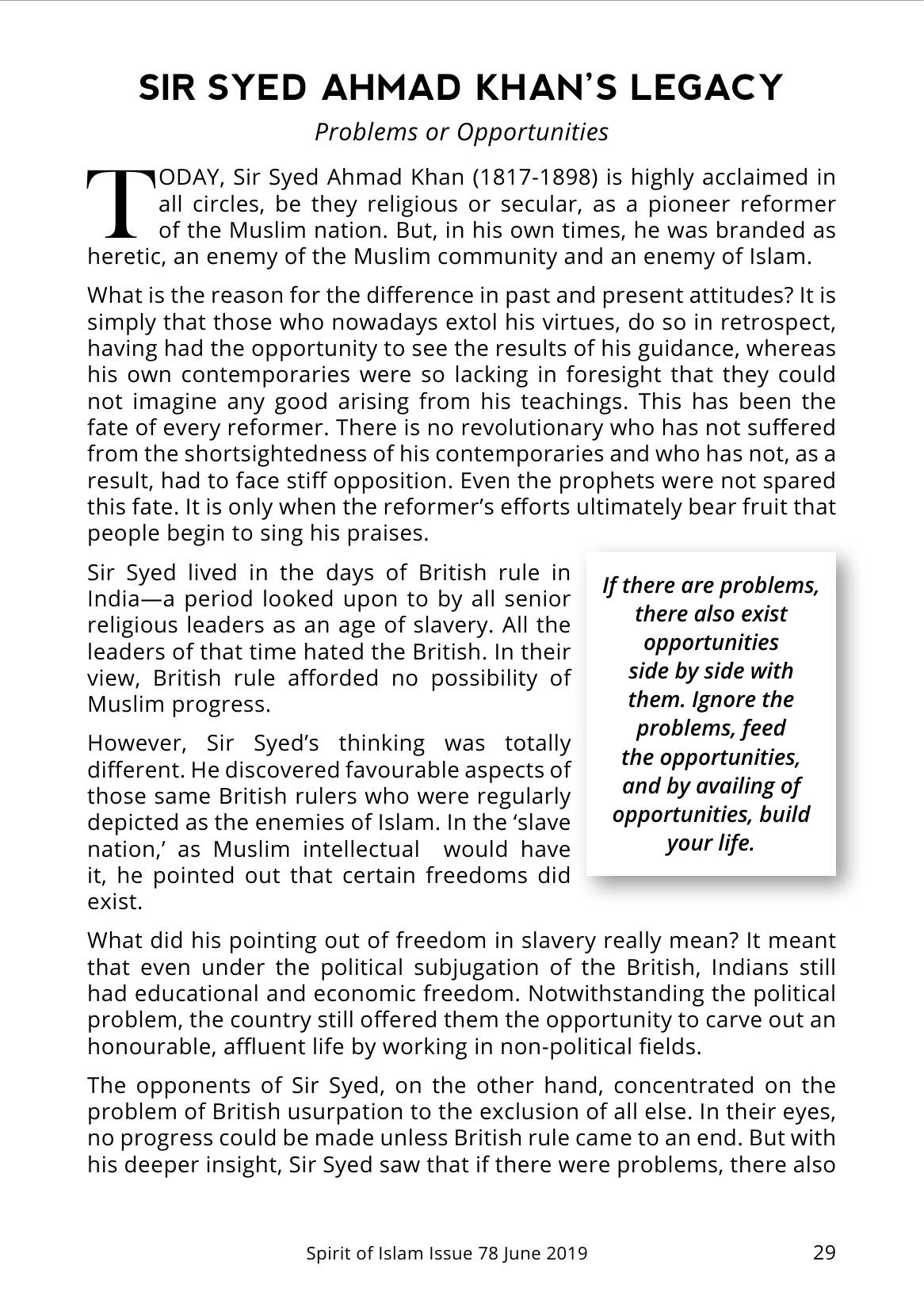The printed page